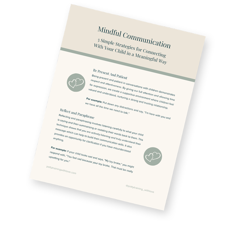 Mindful Communication bonus with tantrums course.
