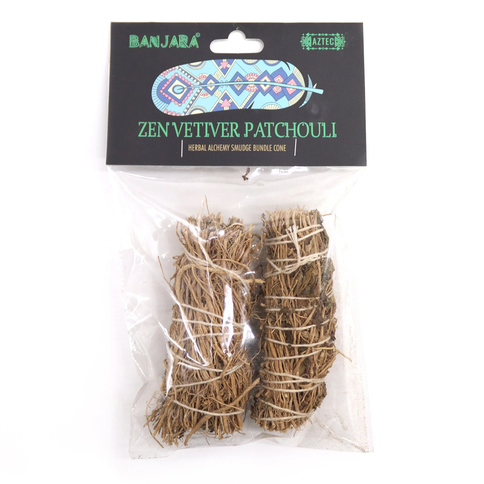 Vetiver & Patchouli - Banjara Smudge/Smoulder Stick Duo