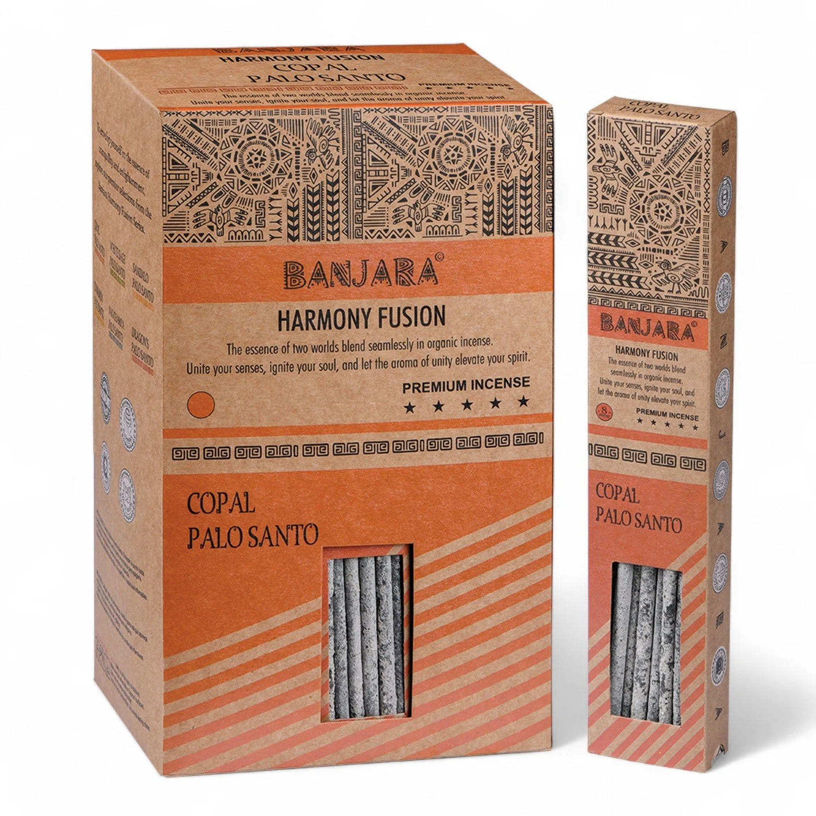 Banjara Palo Santo Incense Smudge Sticks - Copal (12 Sticks)