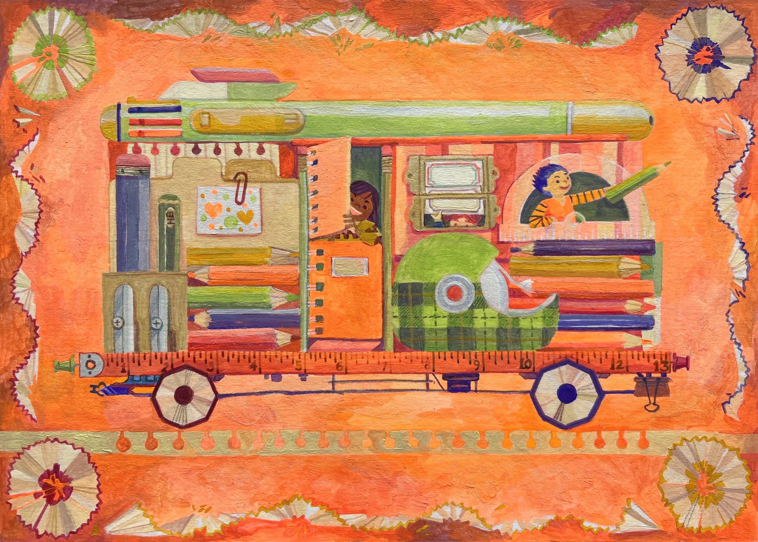 The Paper Pusher Train