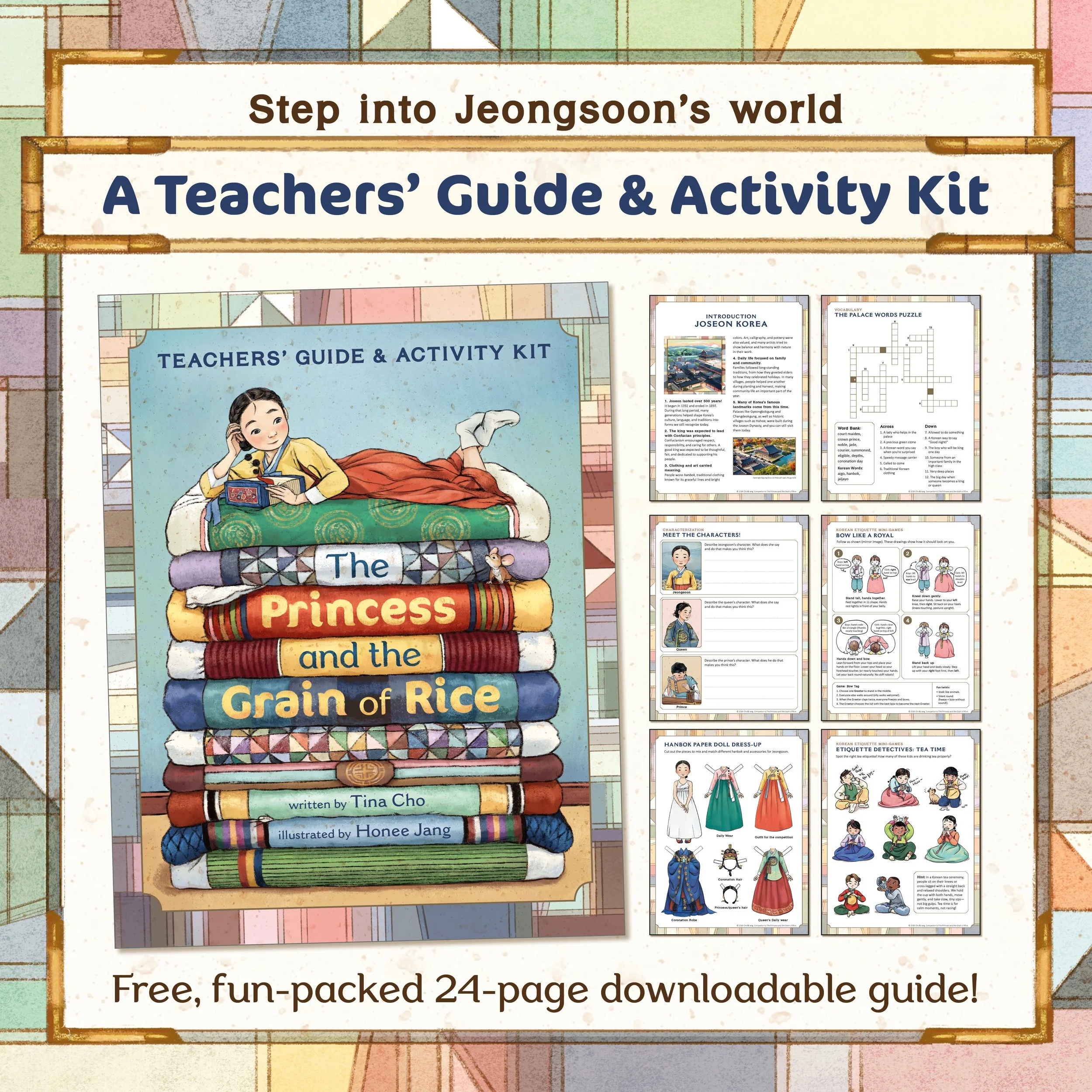 The Princess and the Grain of Rice: A Teachers’ Guide & Activity Kit