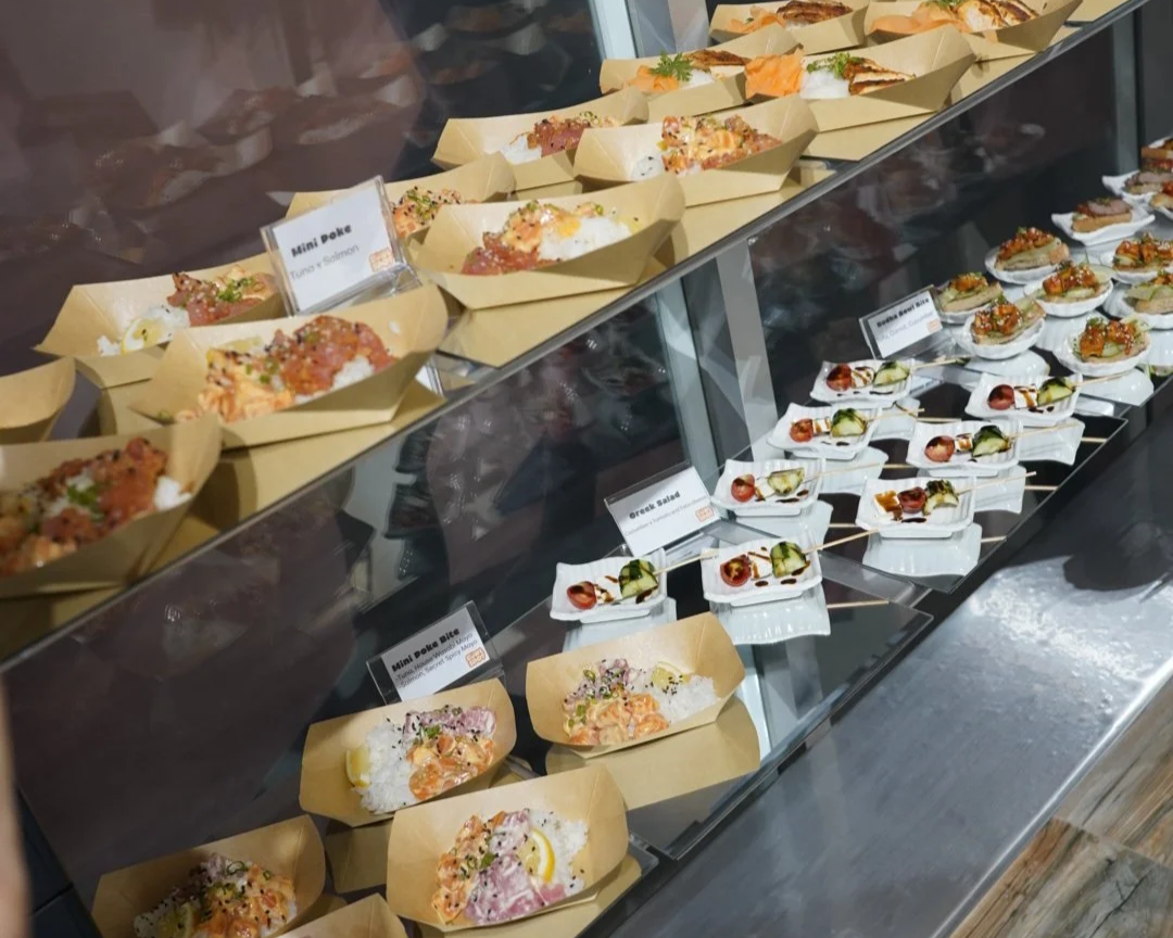The bowl spot did a food catering for new Babel yoga studio grand opening