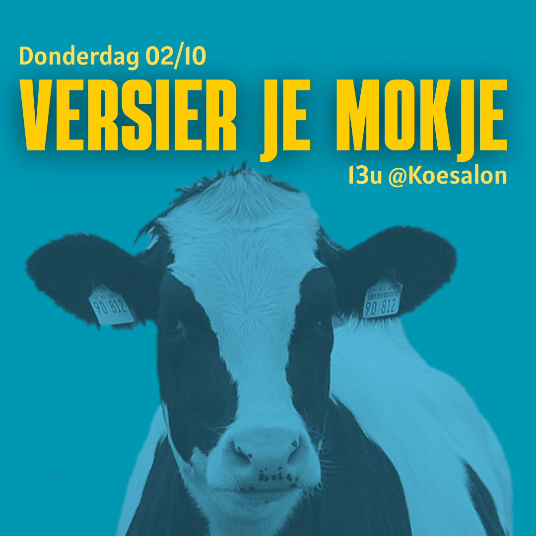 Versier je mokje