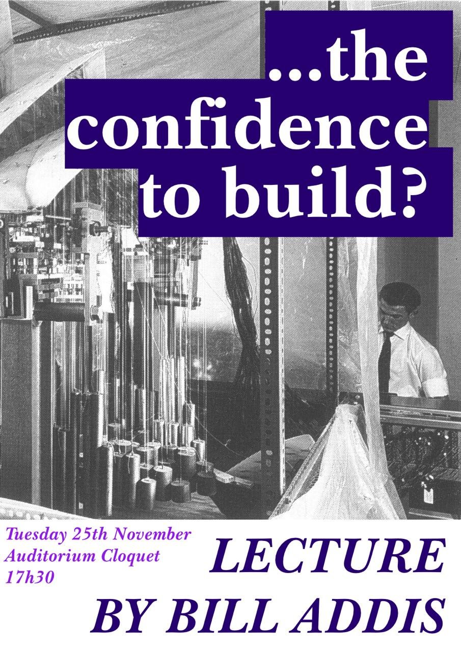 Lecture by Bill Addis