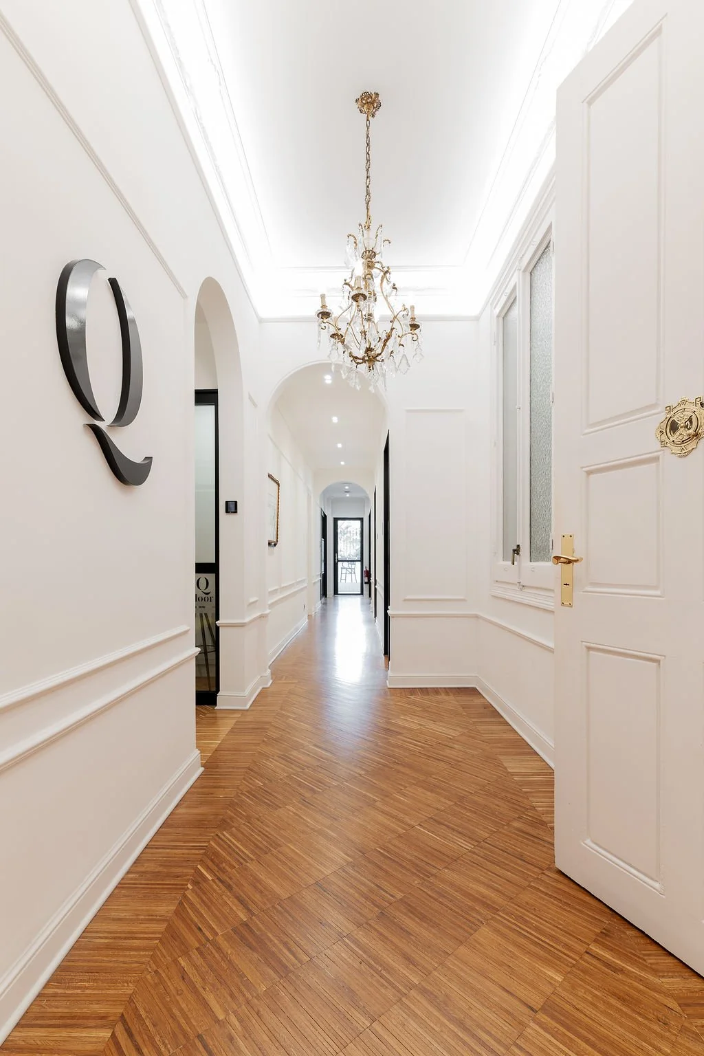 Architectural photo production for business center interiors in Barcelona.