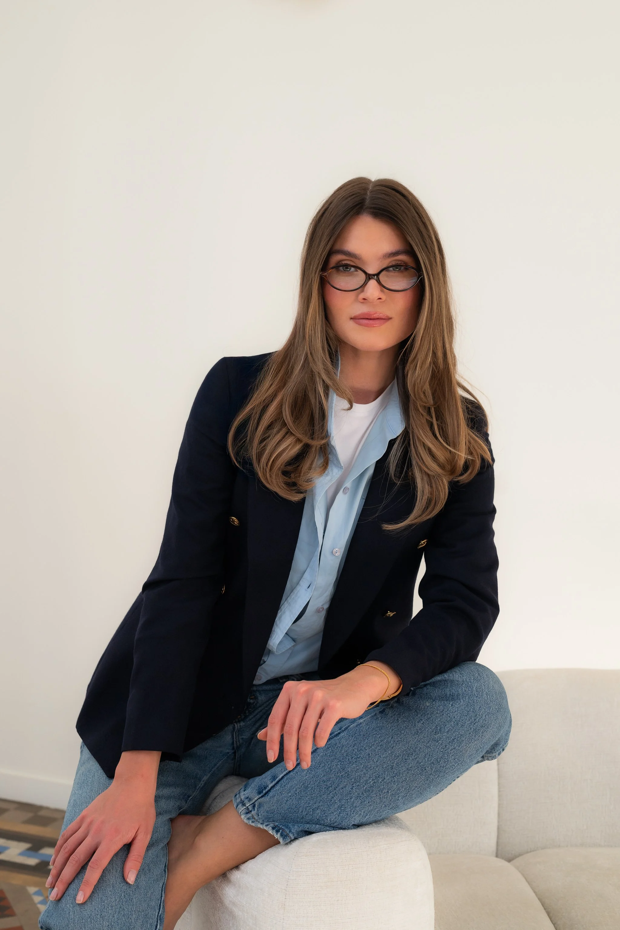 Personal branding photoshoot in Barcelona studio