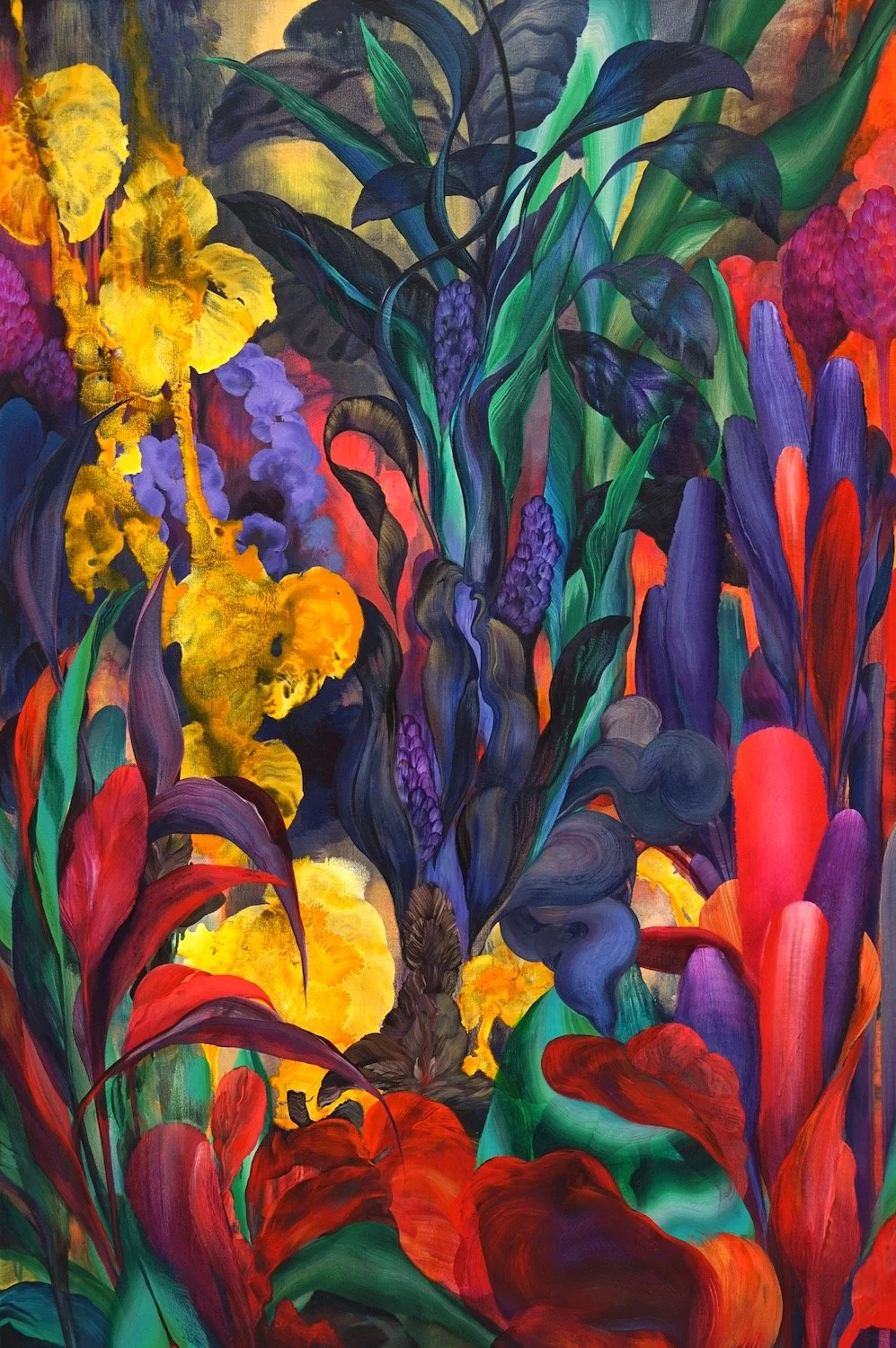Kernel, 150x100cm, Acrylic on canvas, 2026