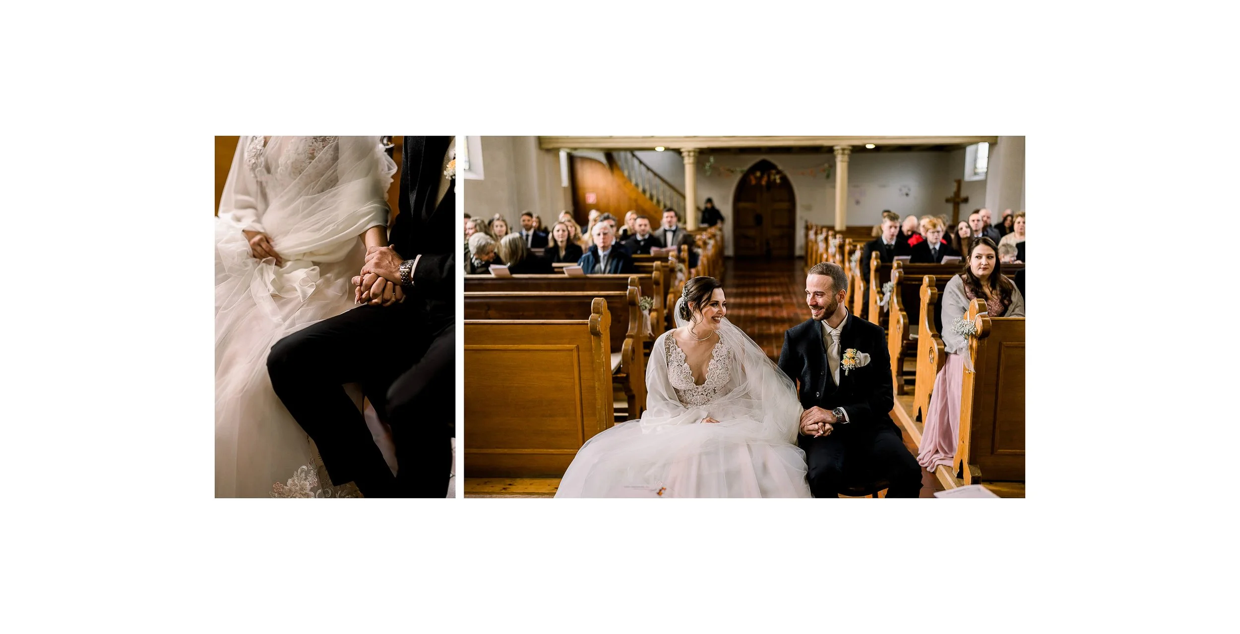 Hochzeit Bad Woerishofen Kirchliche Trauung Herbst Brautpaar