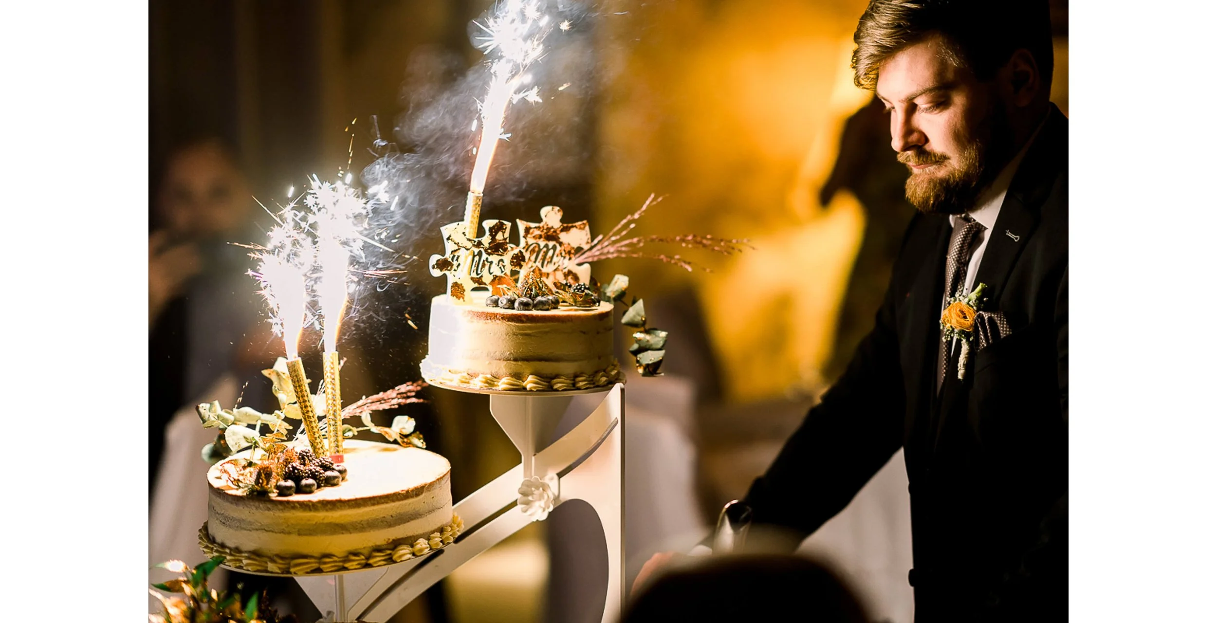 Hochzeit Bad Woerishofen Lager 3 Feier Hochzeitstorte Wunderkerzen