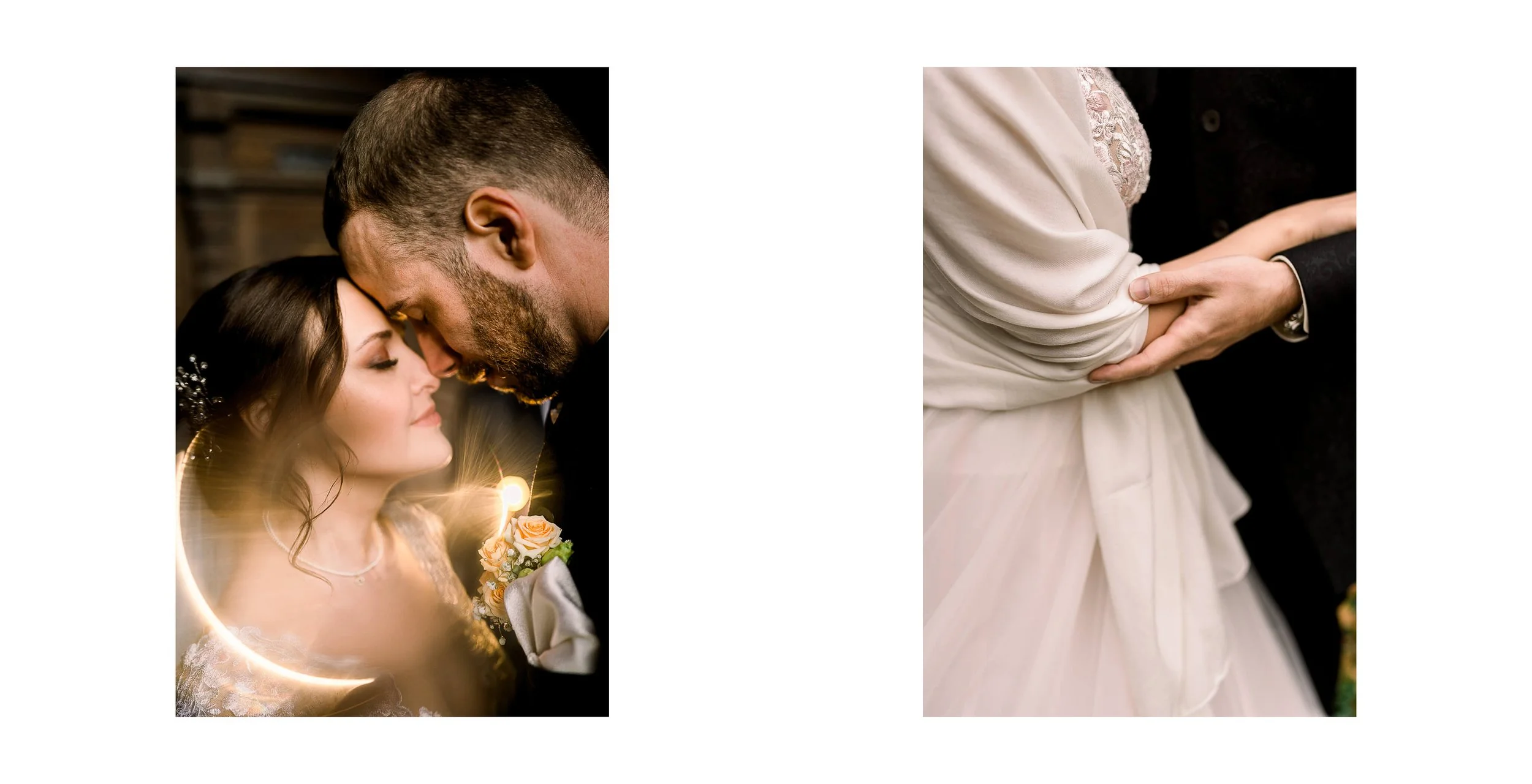 Hochzeit Bad Woerishofen Herbst Brautpaar Fotoshooting Licht Details Haende