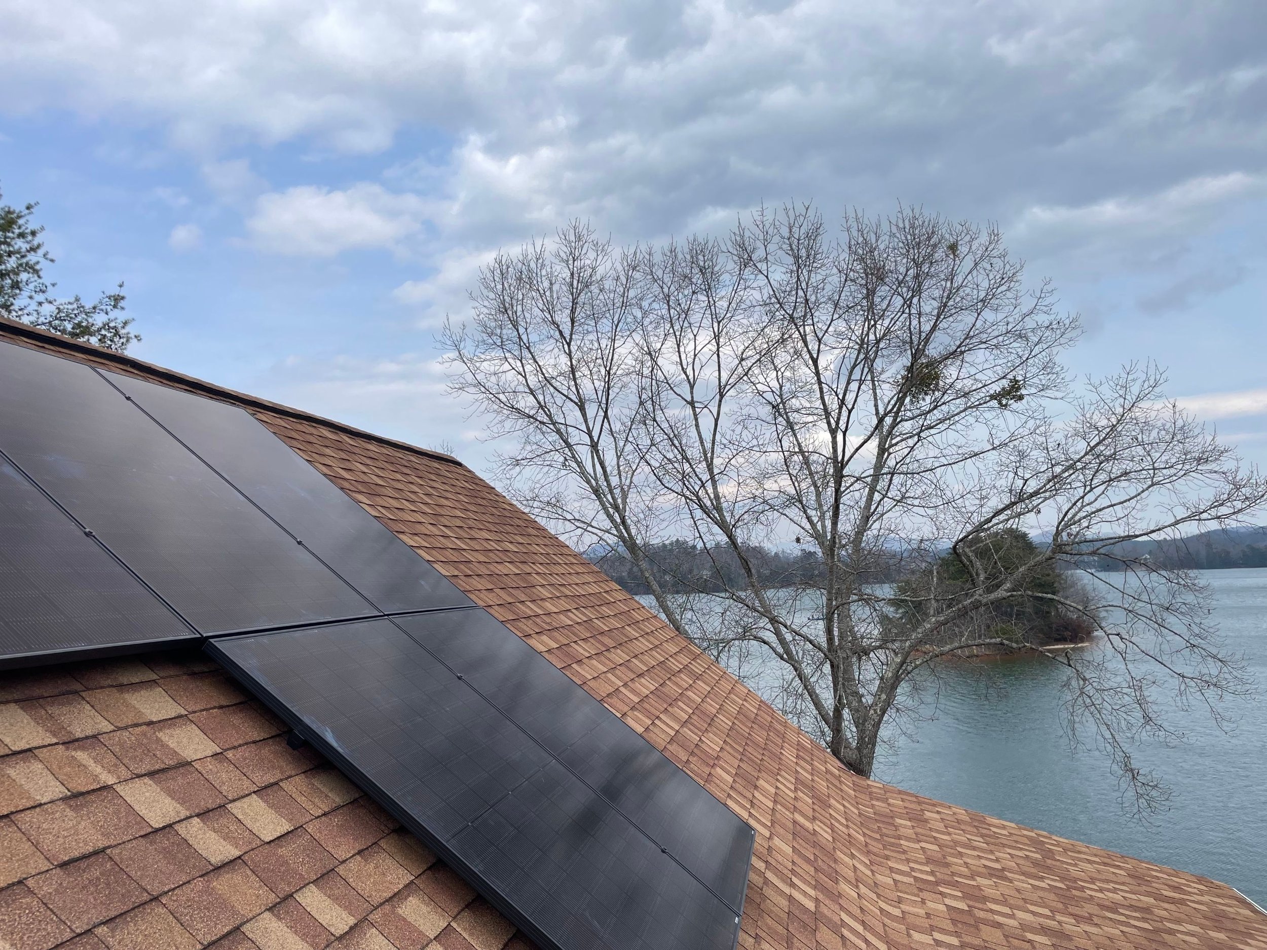 Solar installation in South Carolina