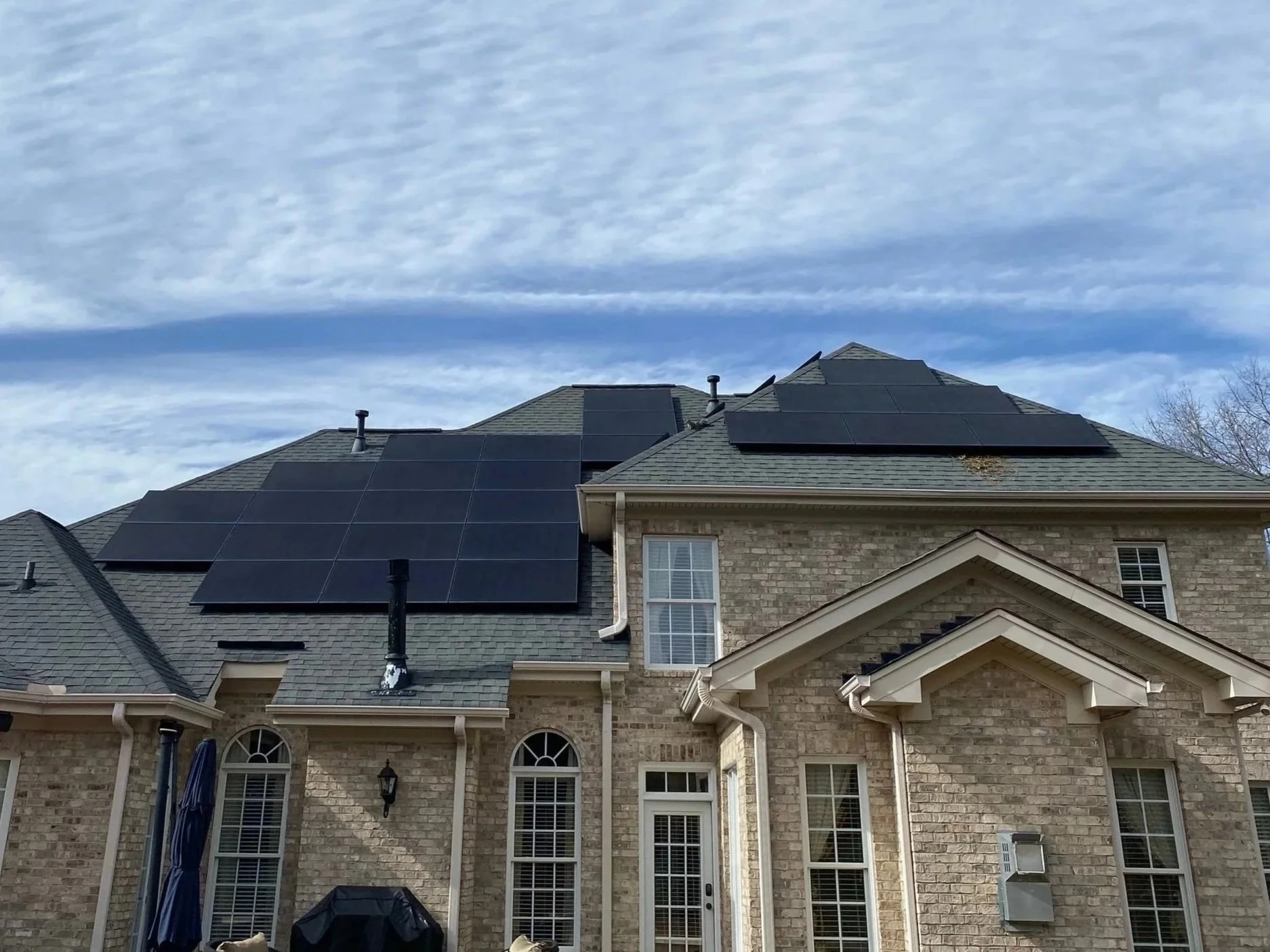 Rooftop solar installation in Greenville, South Carolina
