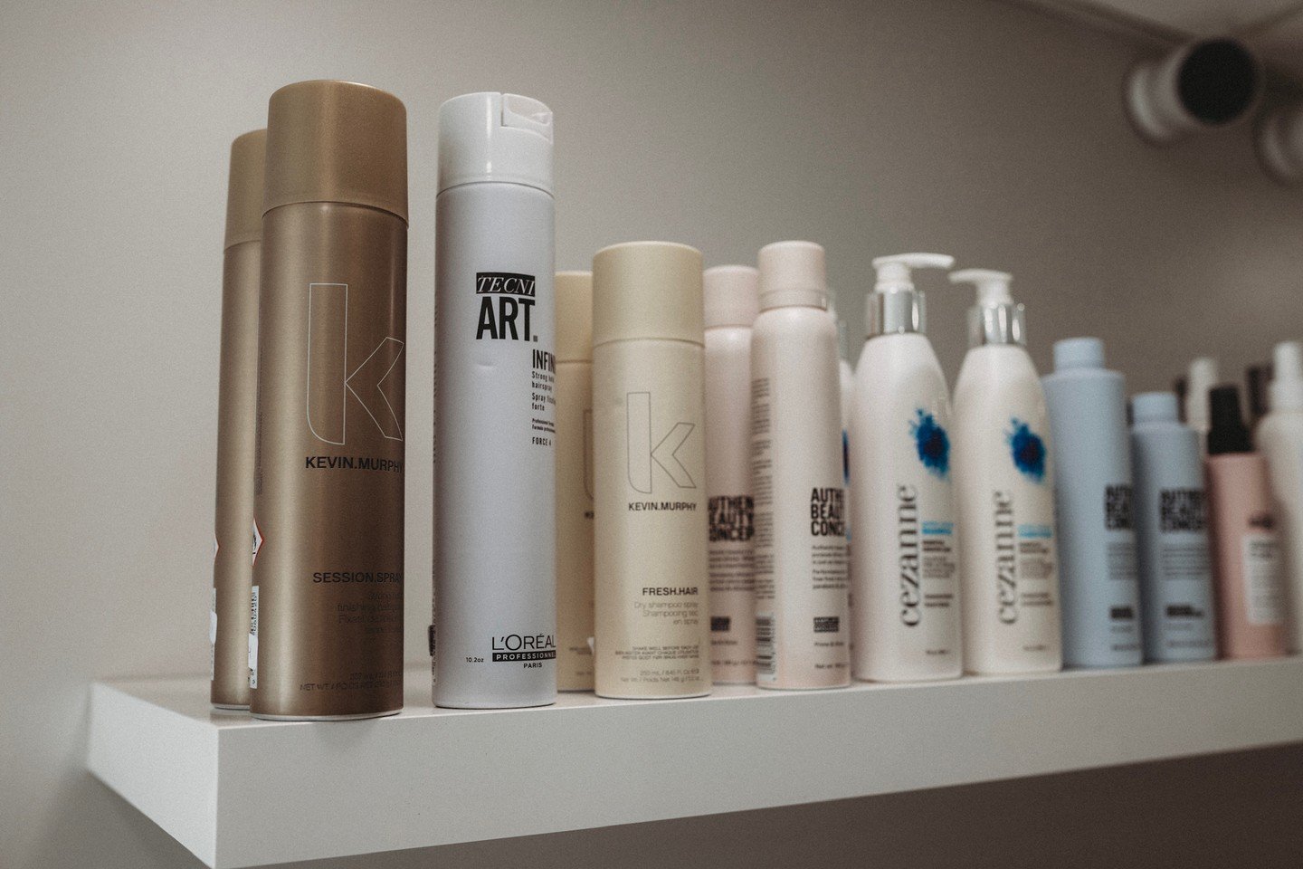 Some of our favorites, all in one spot ✨

Kevin Murphy, Cezanne, Authentic Beauty Concept, L&rsquo;Or&eacute;al &mdash; products we trust to keep your hair healthy, shiny, and salon-perfect. Available for purchase!