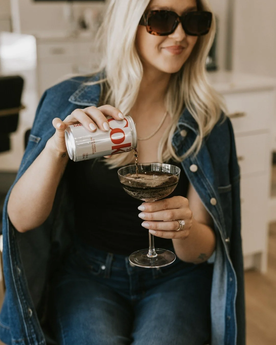 Who says a refresh can&rsquo;t come with a little sparkle (and a splash of Diet Coke)? 😉