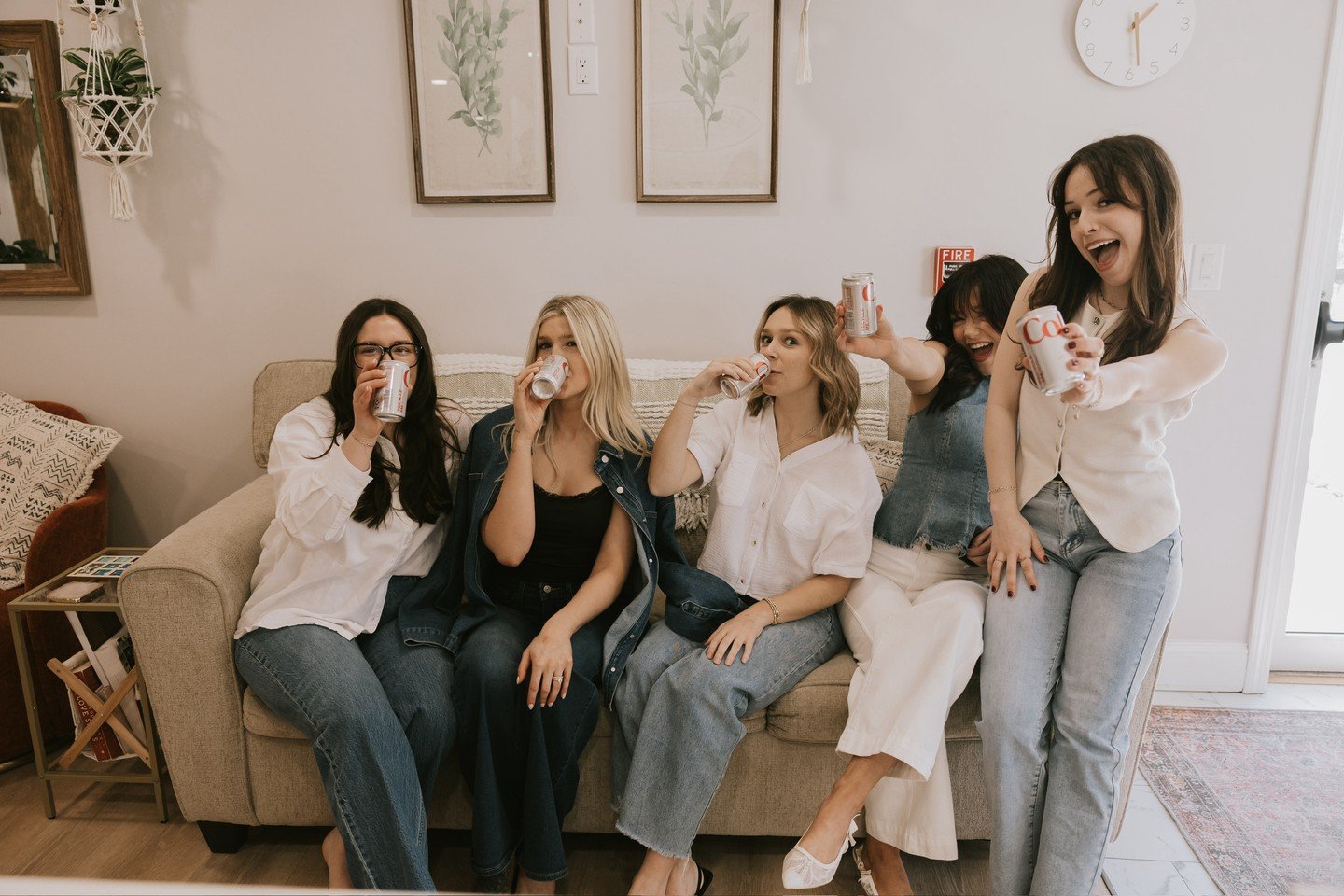 Just a quick recharge between clients