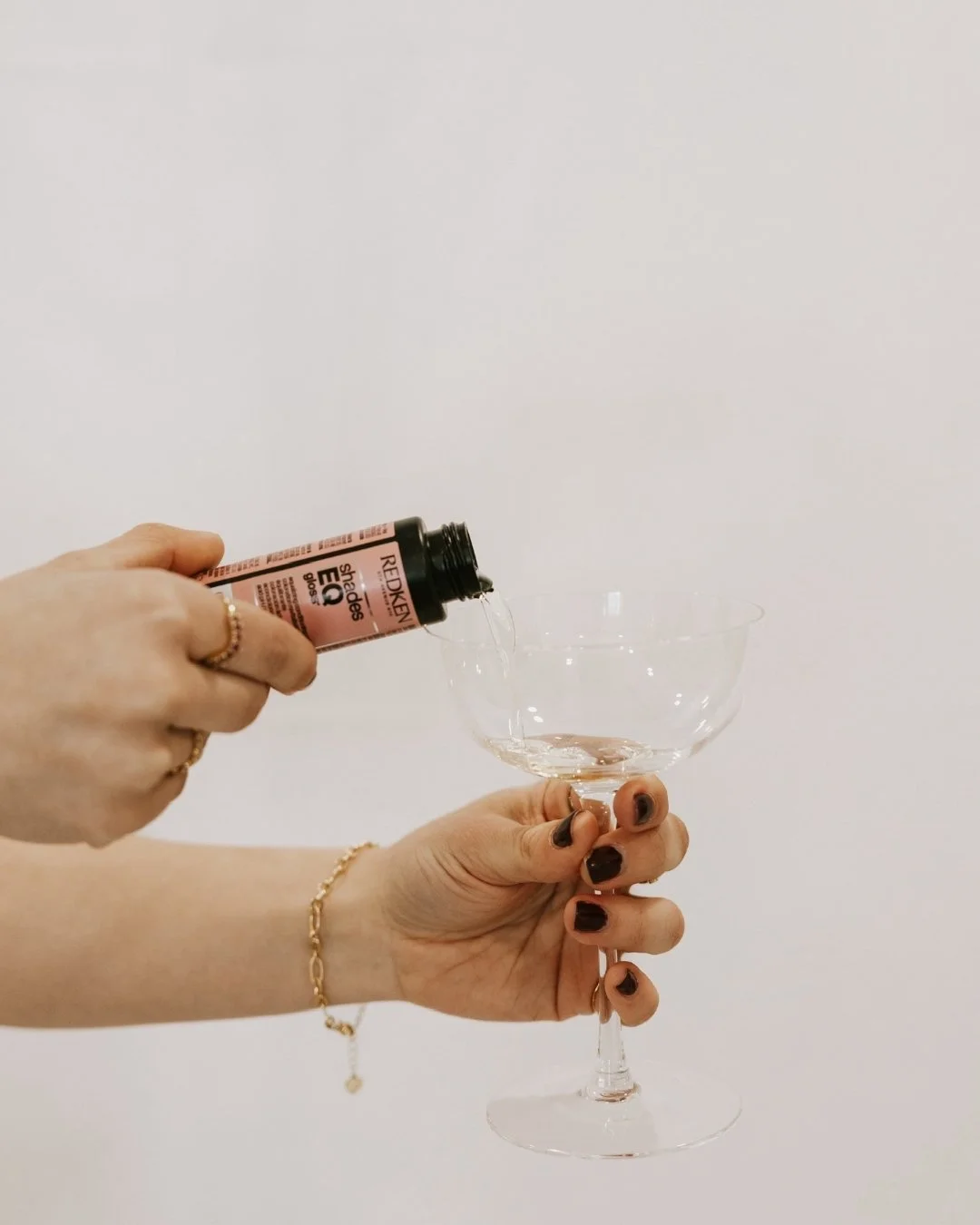 Custom color, poured to perfection 🥂