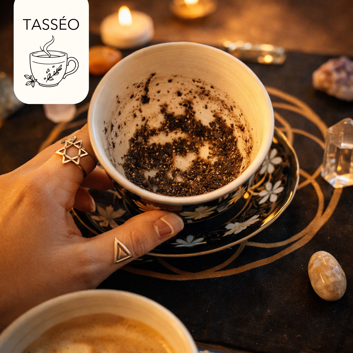 Tasséomancie ∆ Art divinatoire
