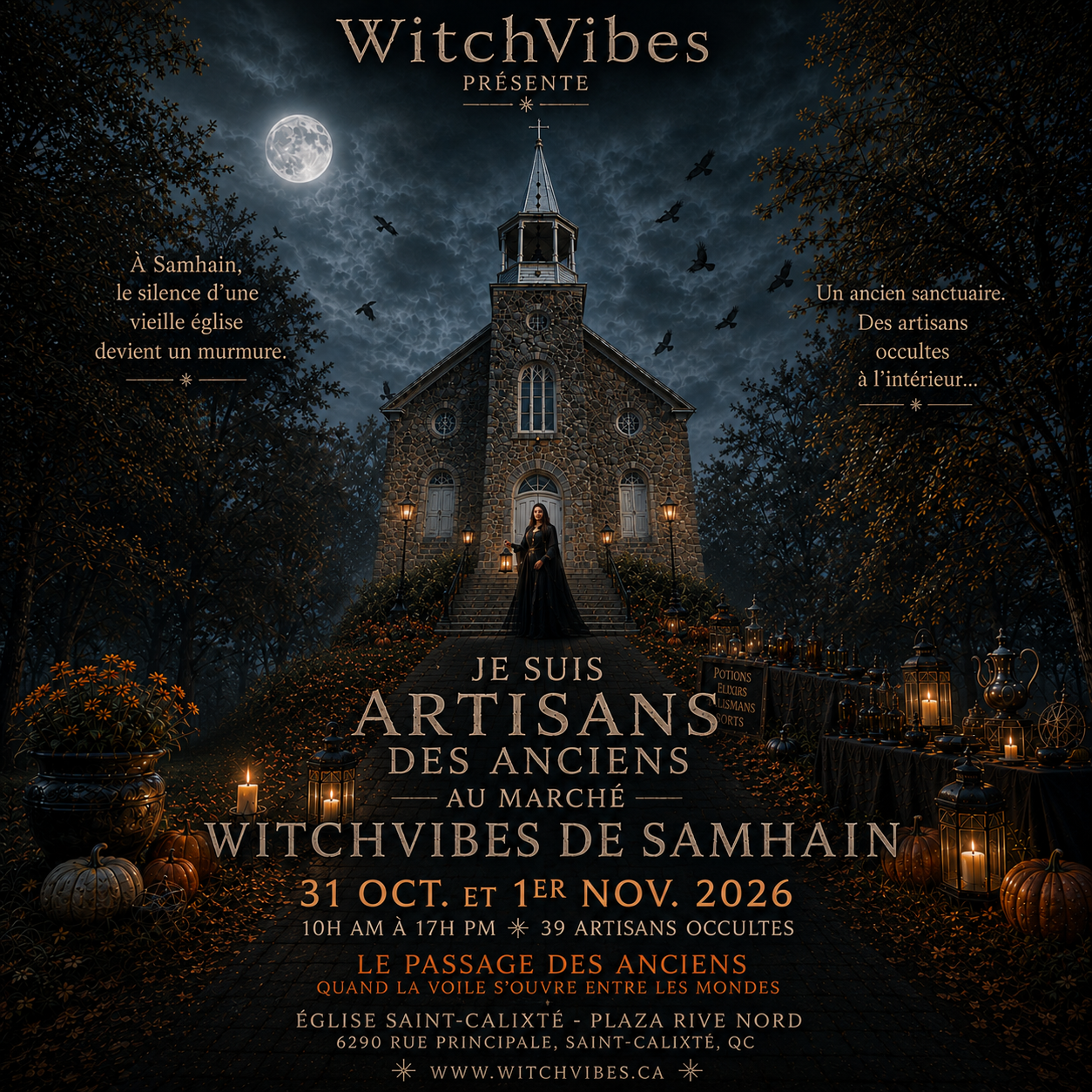 Marché de Sorcière WitchVibes - Édition SAMHAIN 2026