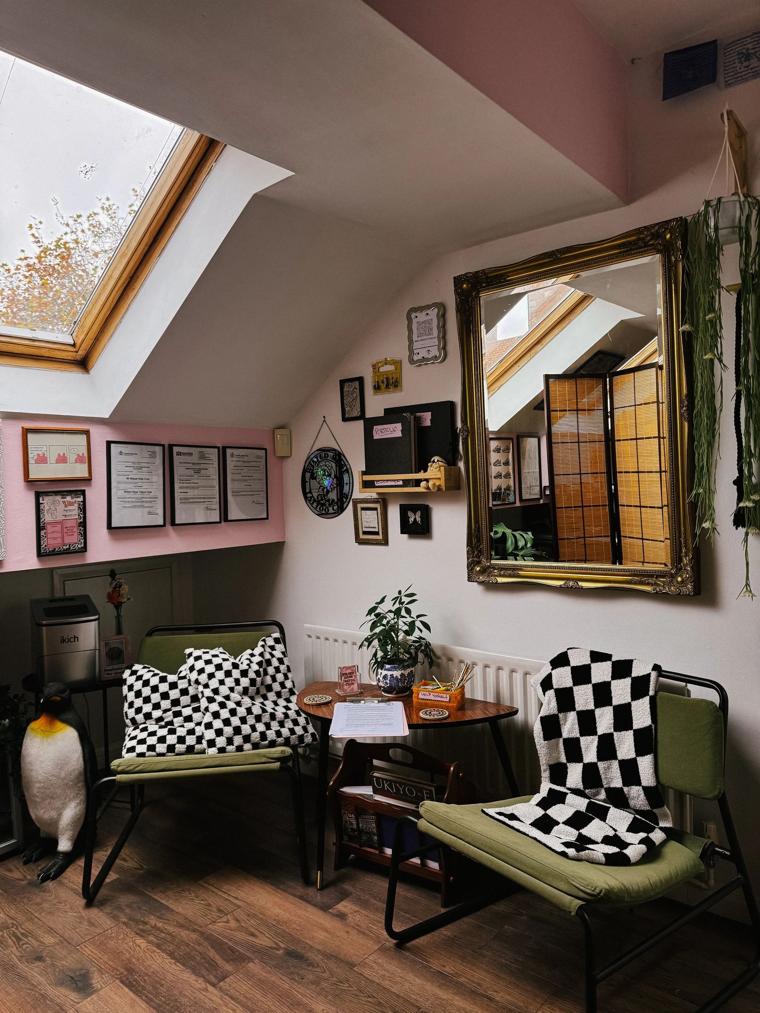 Darlington Tattoo Studio Shop Waiting Area