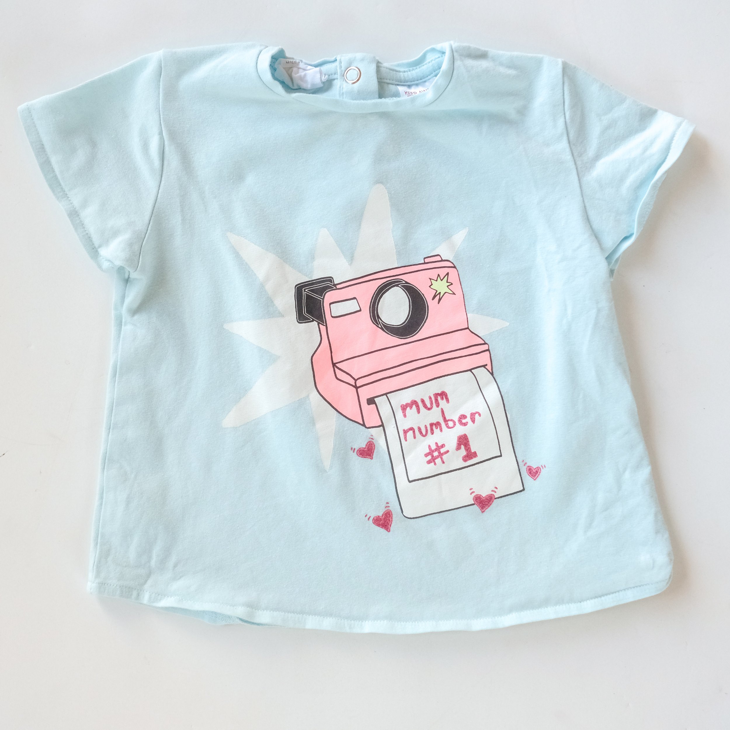 Zara Camera T-Shirt