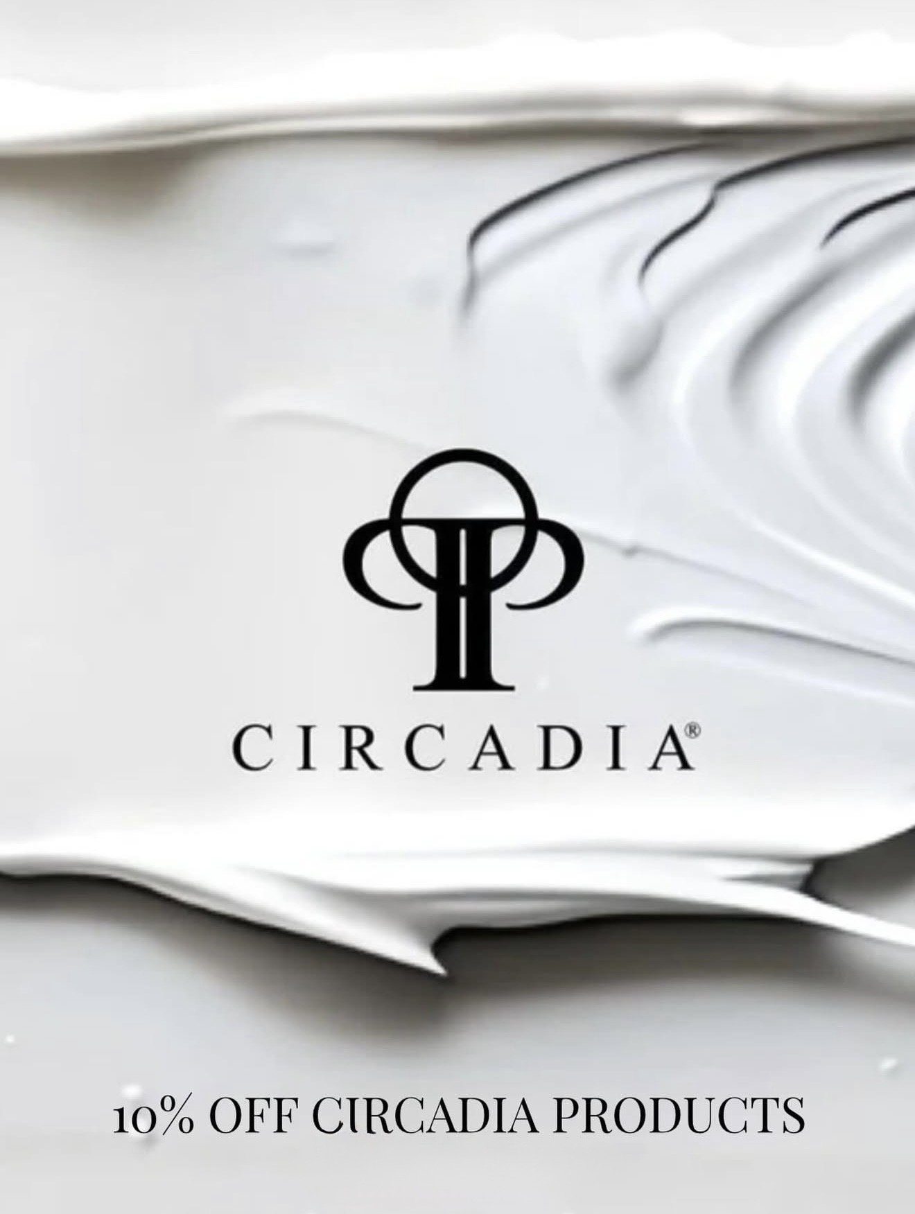 Circadia professional skincare promotion featuring advanced clinical-grade products designed for acne treatment, anti-aging, and skin rejuvenation, available at Twin B Beauty Co in Canyon Texas, offering results-driven facials and customized skincare