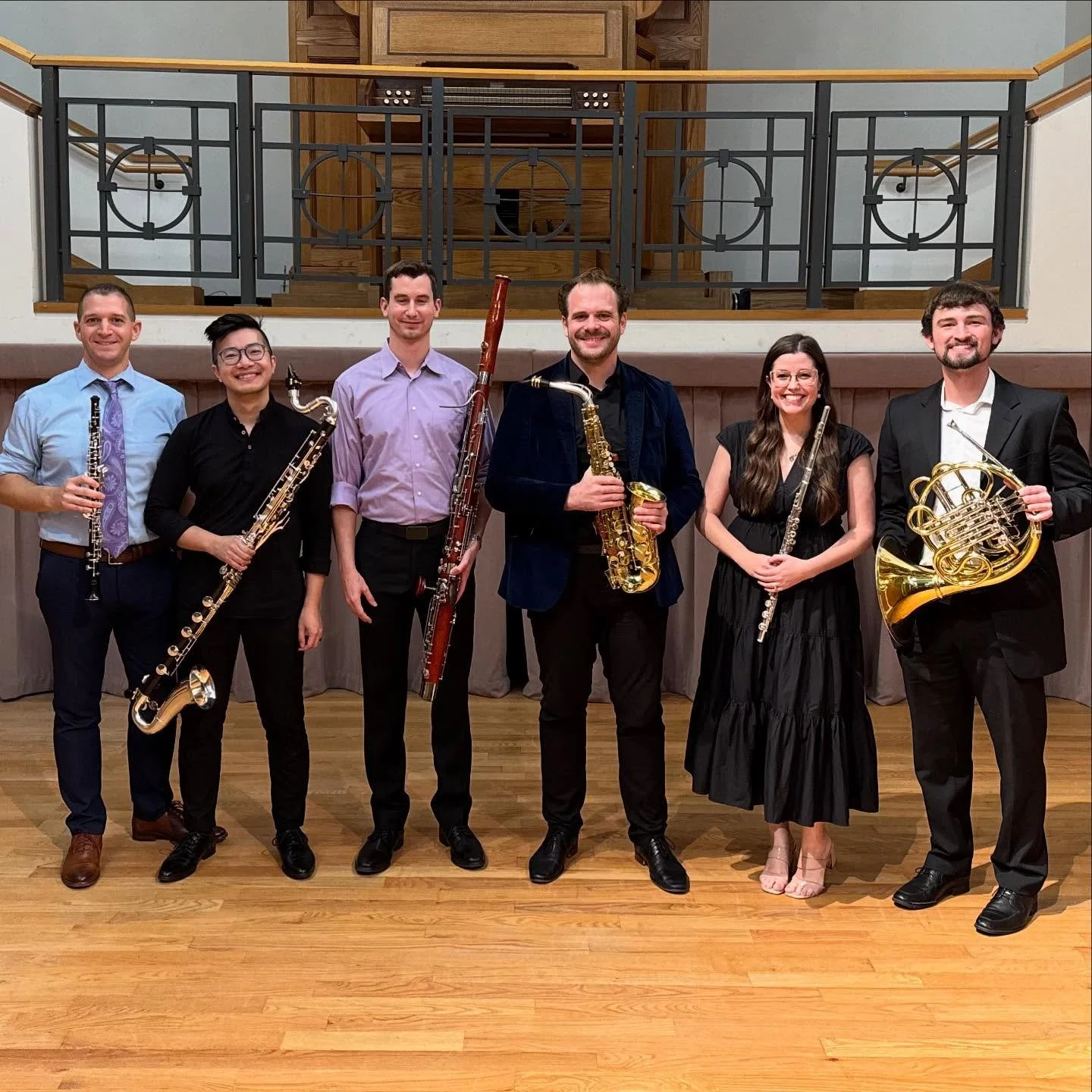 Thanks to the Old Dominion University Diehn School of Music, the Hampton Roads Foundation, and Arts@ODU for hosting Newfound Chamber Winds for a residency this week. It was a joy to work with the ODU student musicians and perform for a great audience