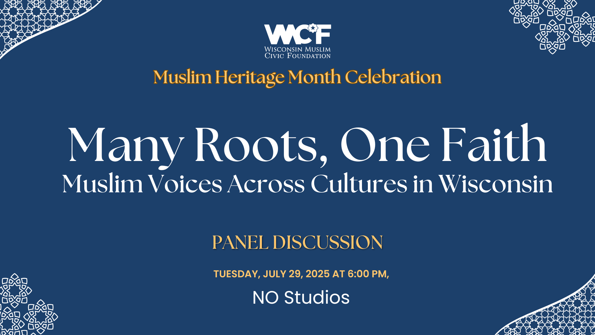 Many Roots, One Faith Muslim Voices Across Cultures in Wisconsin