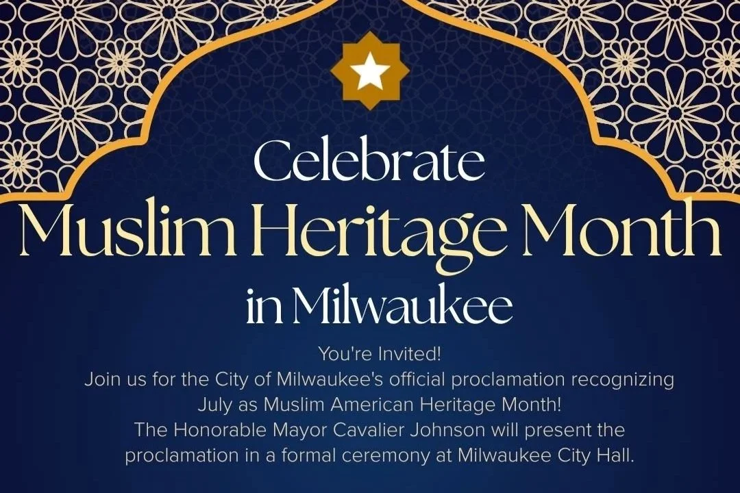City of Milwaukee Proclamation for Muslim Heritage Month 