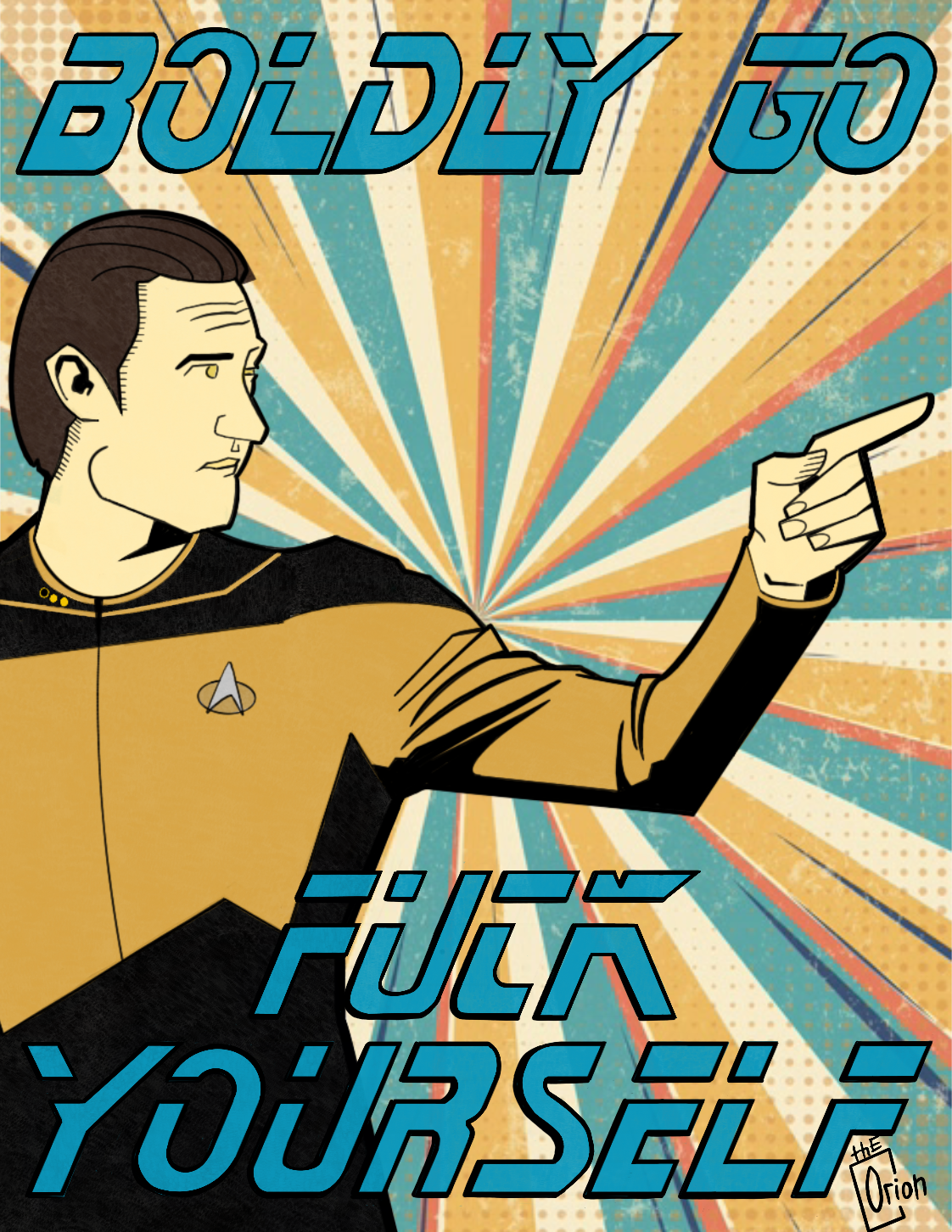 Boldly Go - Data