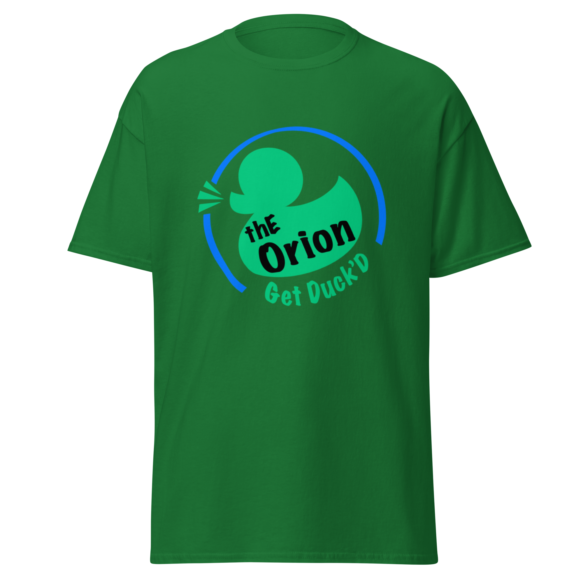 unisex-classic-tee-turf-green-front-6abfb5a30e670.png
