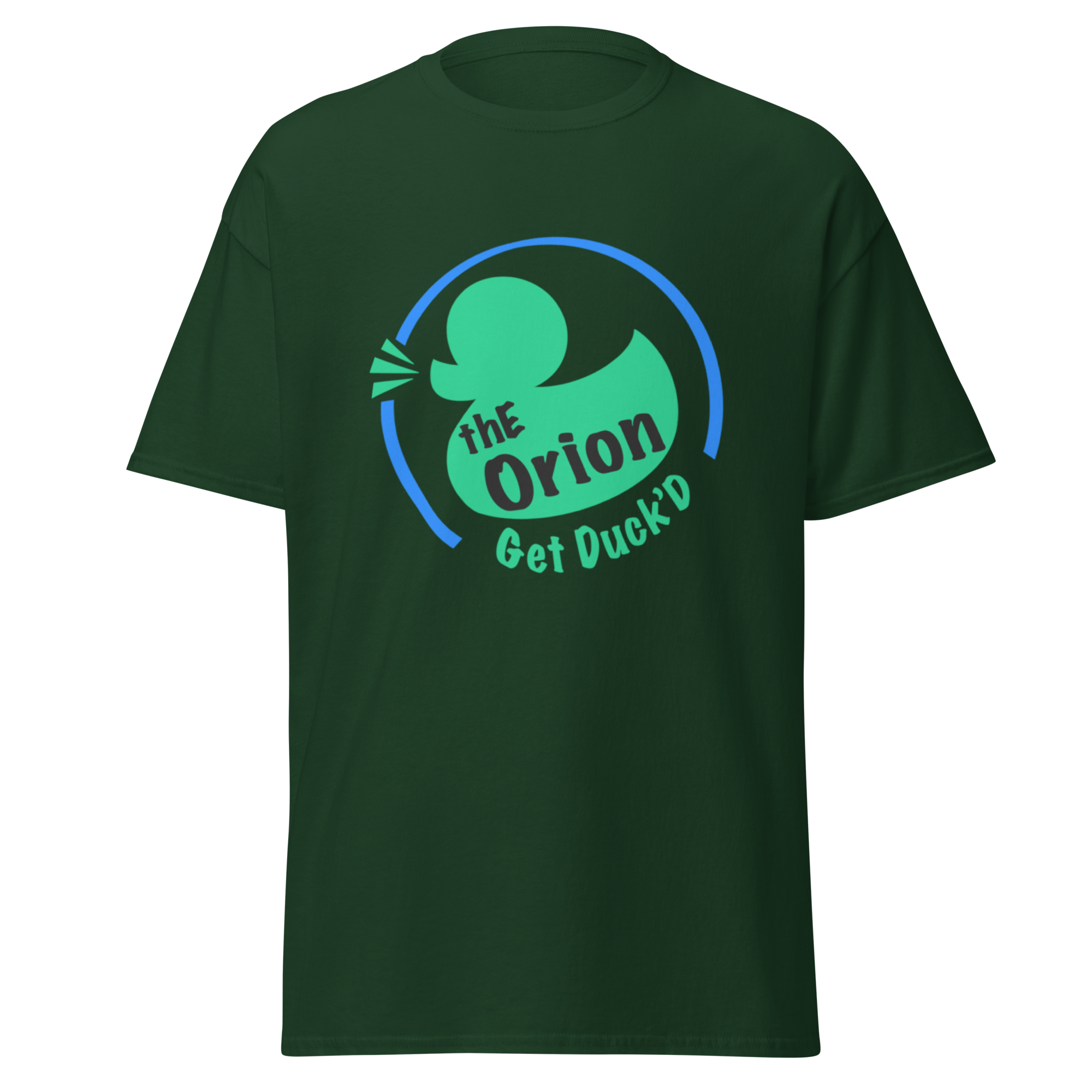 unisex-classic-tee-forest-green-front-6abfb5a30e567.png