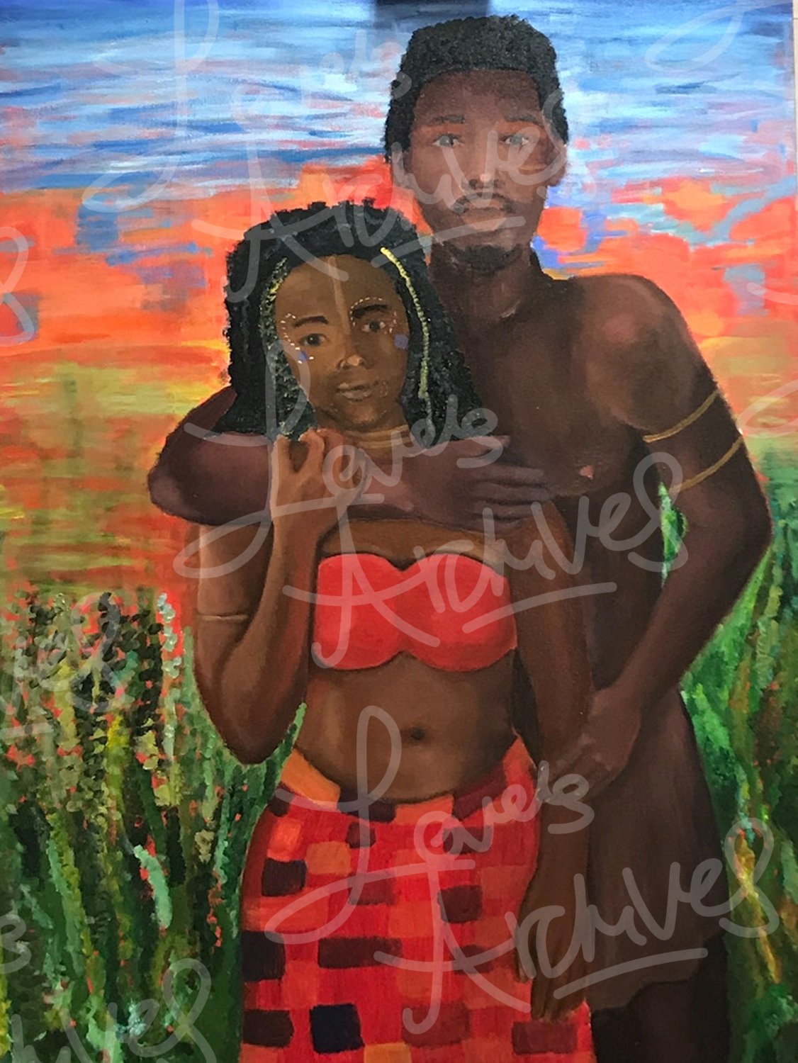Safari Love
Oil on Canvas