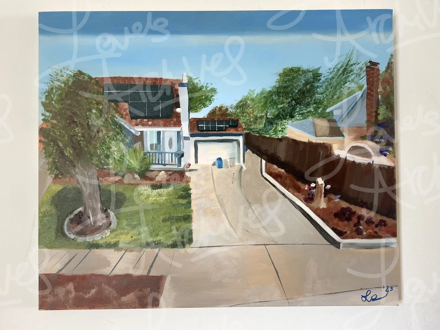 Louie's House
Acrylic on Canvas