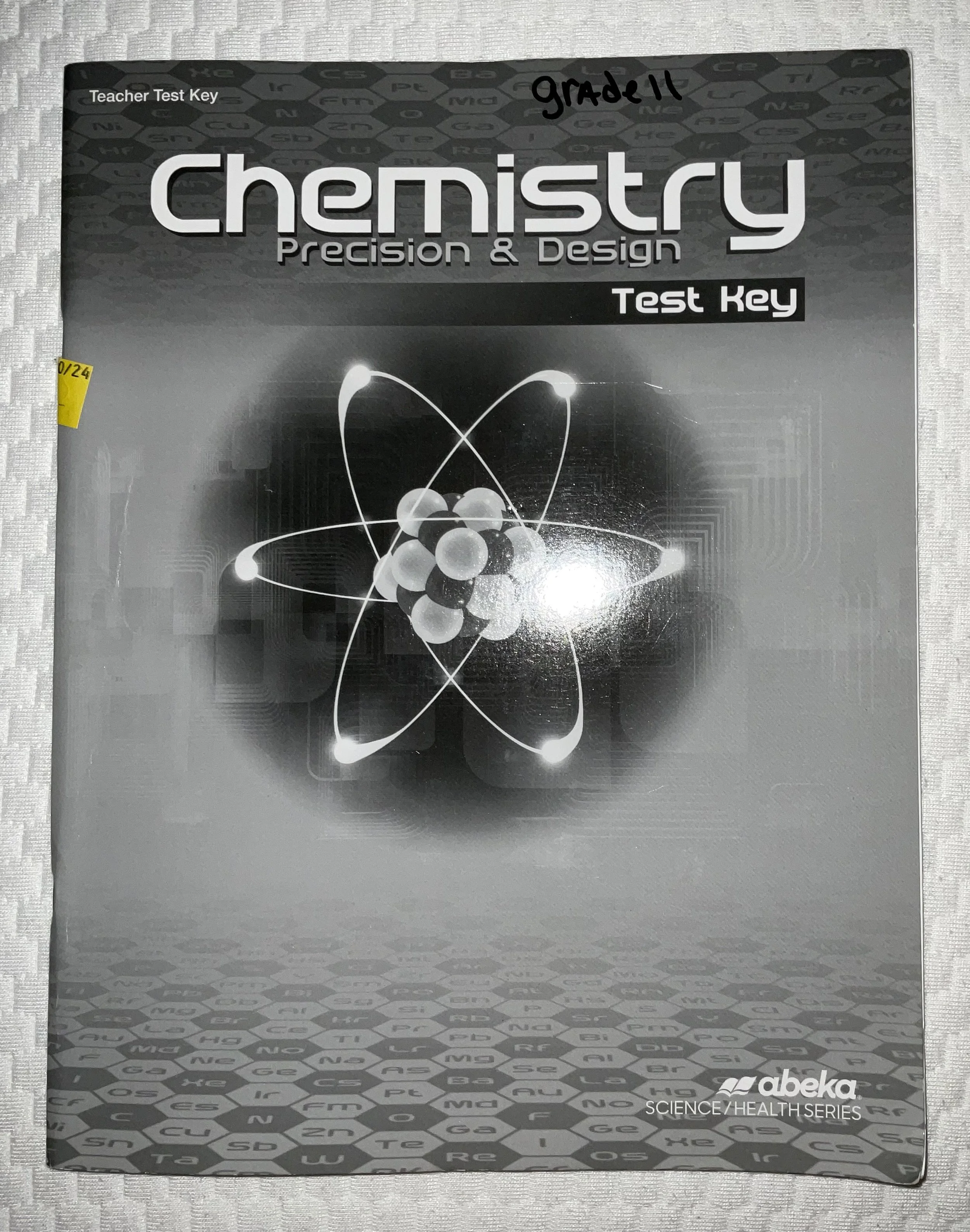 Chemistry Precision and Design Test Key