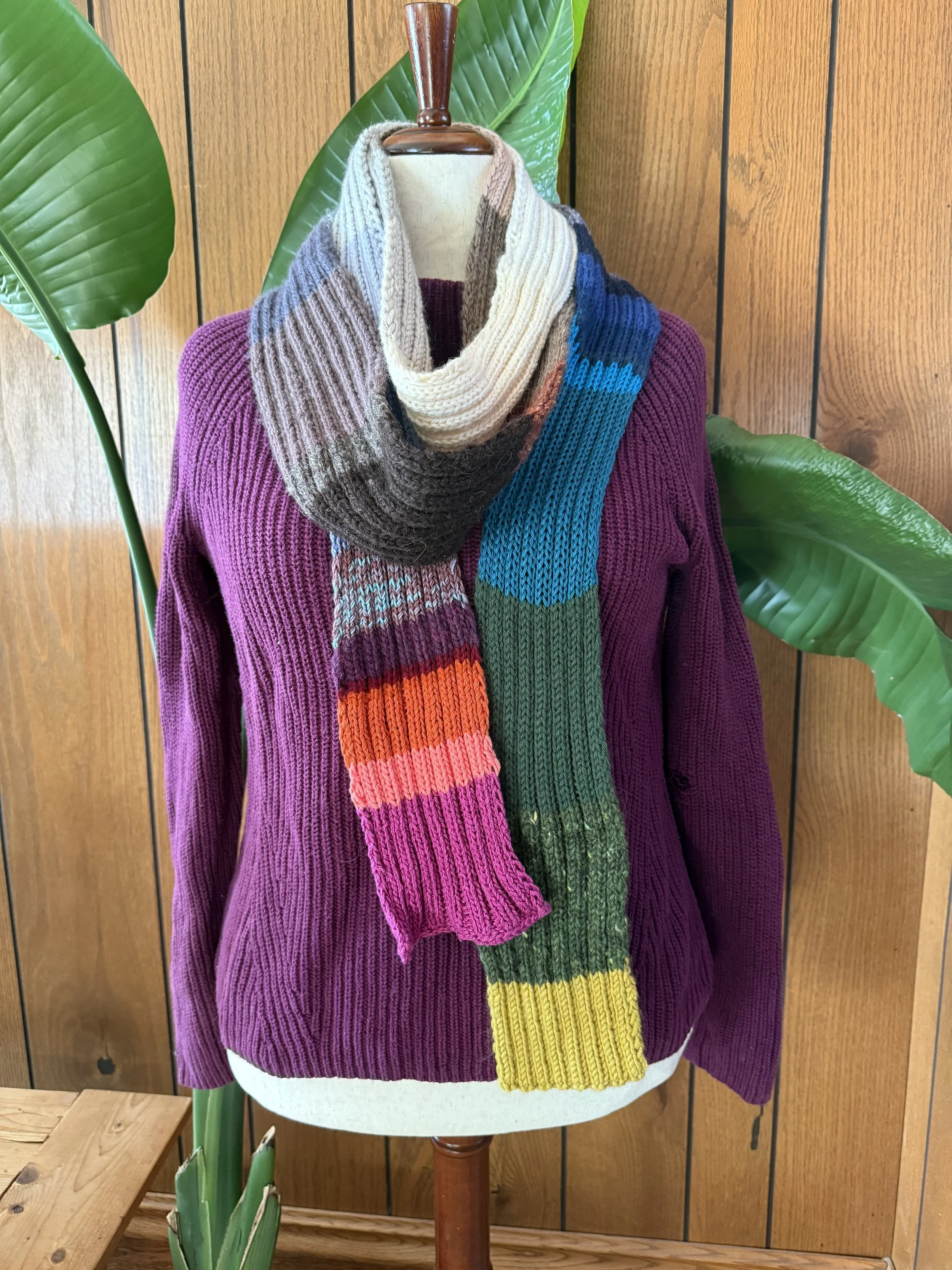 Waste Not/Want Not Scarf