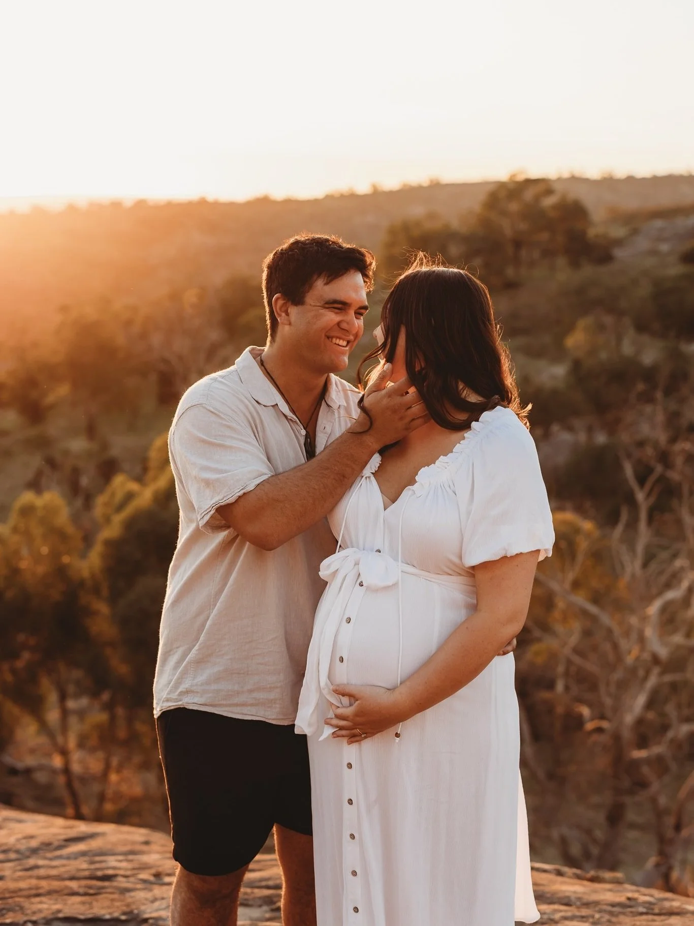 When you book a wedding package that includes an engagement session, then we turn it into an engagement and maternity session, and THEN the Perth Hills decide to put on a show like this - I mean, what more could we ask for?!

The most beautiful famil
