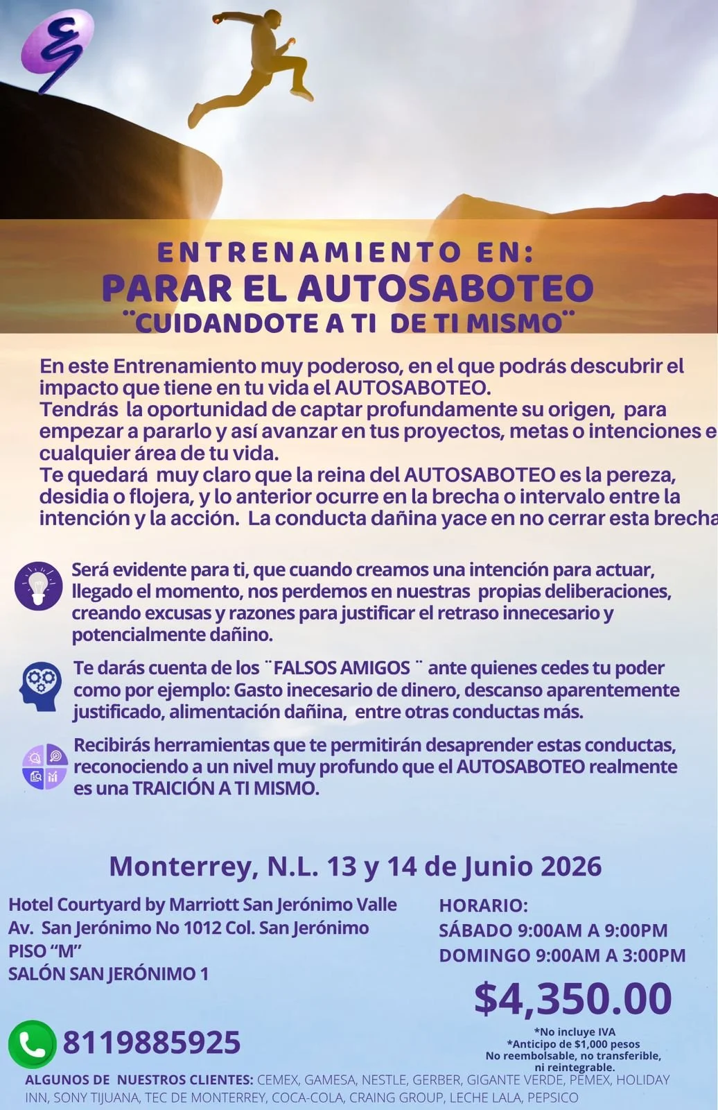 PARAR EL AUTOSABOTEO