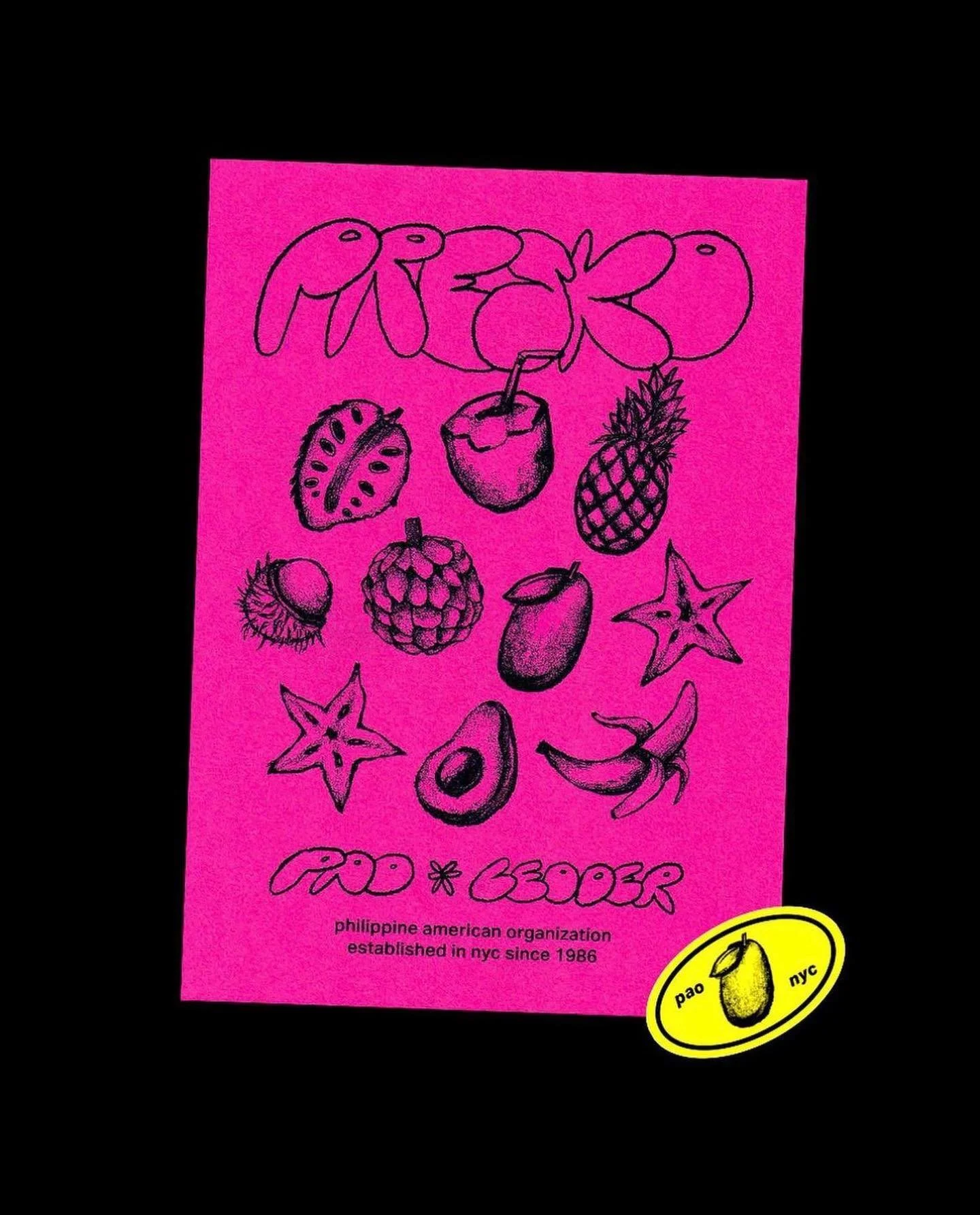 FROM THE ARCHIVES - 

Postcard prints and riso printed fruit stickers for @paoccny in collaboration with @leodersanchez. Thank you to @alexis.tuvilla and @rhaldni for visiting our space and trusting us with this project! 

Black ink on different colo