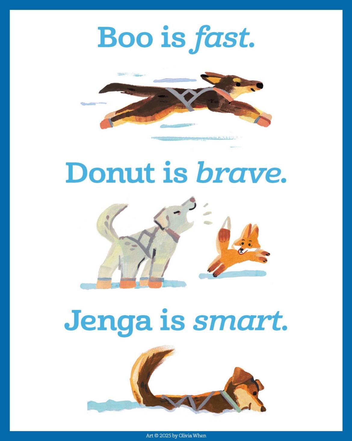 ❄️🐕 #TheDayLeapSoared #HarperKids