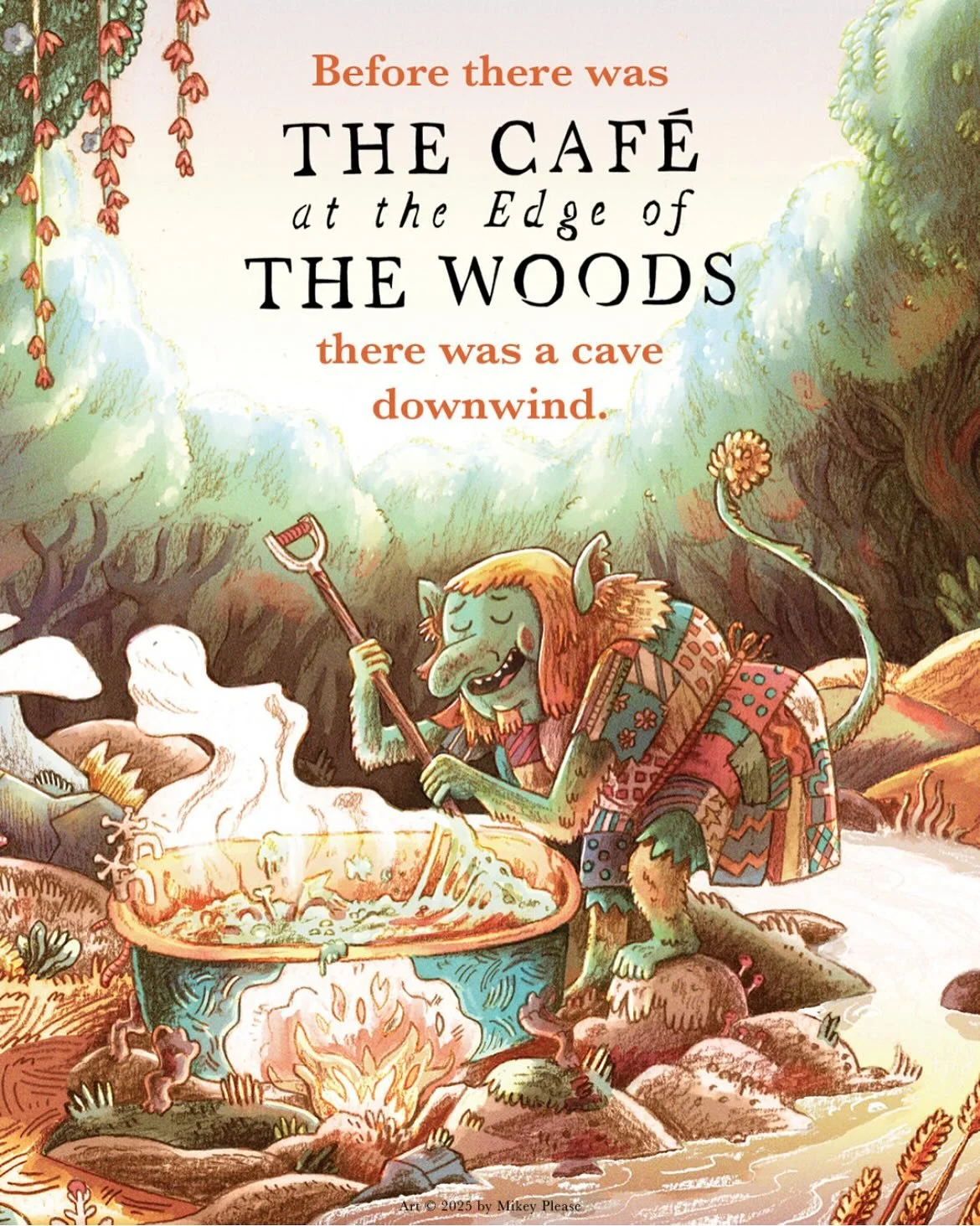 🥘 #TheCaveDownwindOfTheCafe #TheCafeAtTheEdgeOfTheWoods #HarperKids