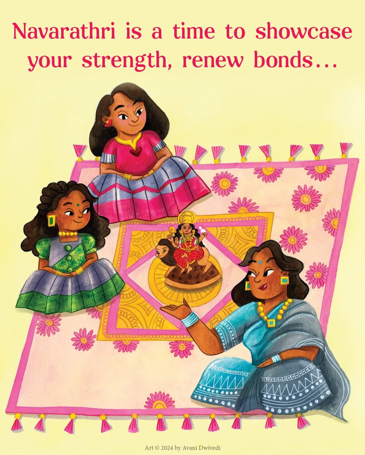 Celebrate Navarathri with Navya and her family  #navyasingsfornavarathri #HarperKids