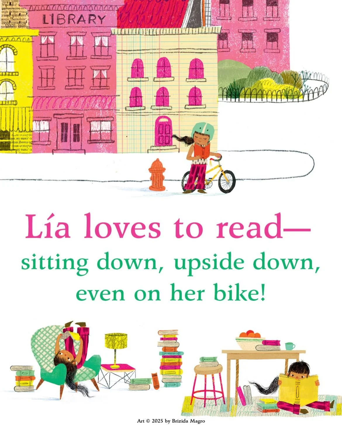 🚲📚 Follow L&iacute;a on her quest to deliver books far and wide #BooksOnBikes #HarperKids