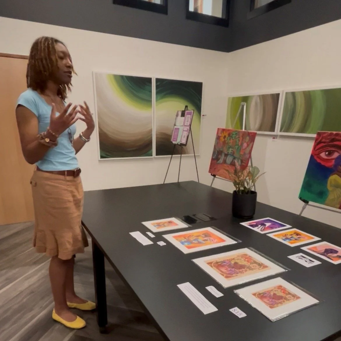 Meet @rain_ph0niex (Victoria Street).

She&rsquo;s our new intern and a force.

Her work explores transformation through bold color, personal healing, and a visual language rooted in identity, confidence, and sisterhood. Every piece tells a story of 