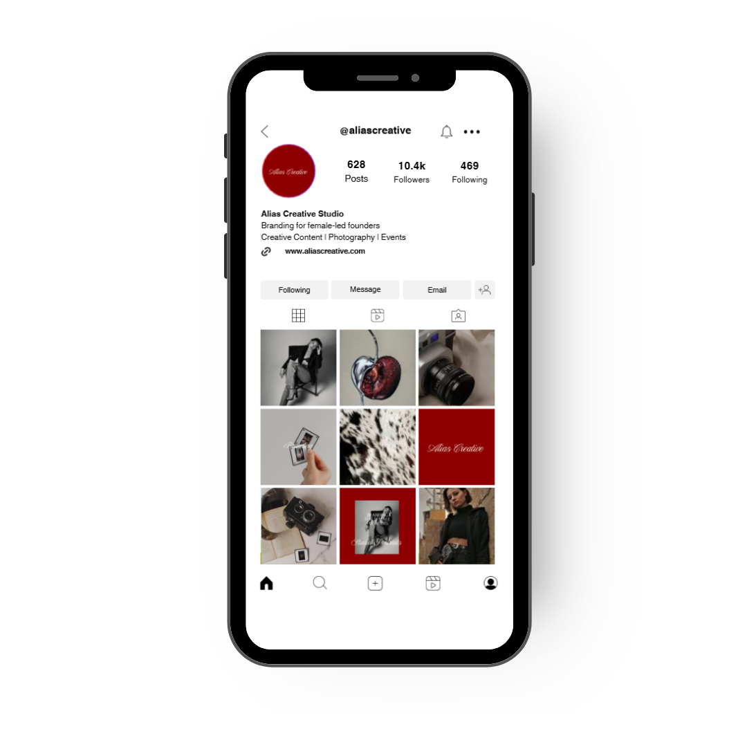 Social Media Feed Mockup