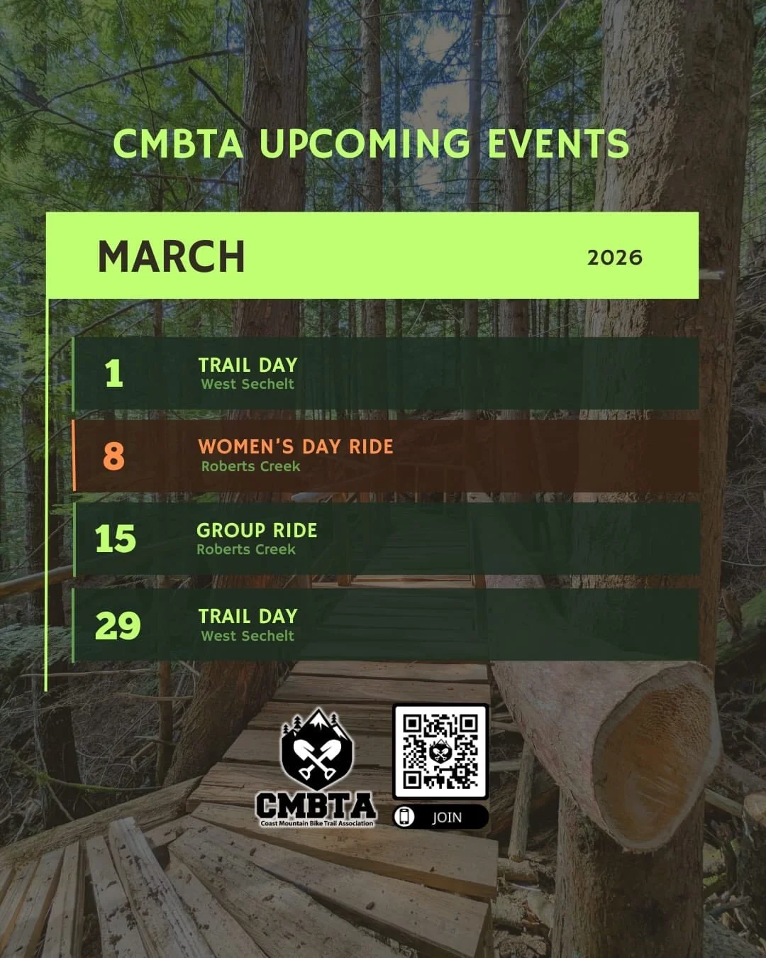 You wanted social rides? You got em!

🌱 Swipe to find out what else happening this spring!
🚲 Follow us and become a member to stay up to date on our future events.

#sunshinecoastbc 

Want to Become A Member? Follow the link in our bio 🔗