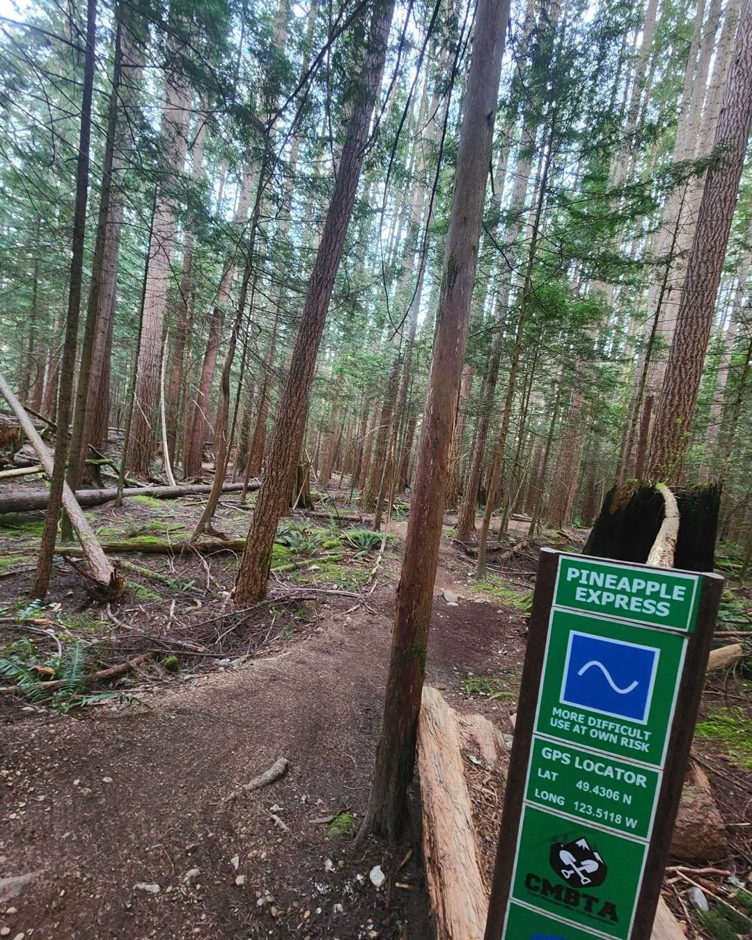 Thursday evening&rsquo;s Rake n Ride brought out a small but mighty crew to tuneup Pineapple Express!

After cleaning up the trail, we had some treats and beverages at our tailgates, then pedalled up for a lap on the fresh dirt!

Stay tuned on our so