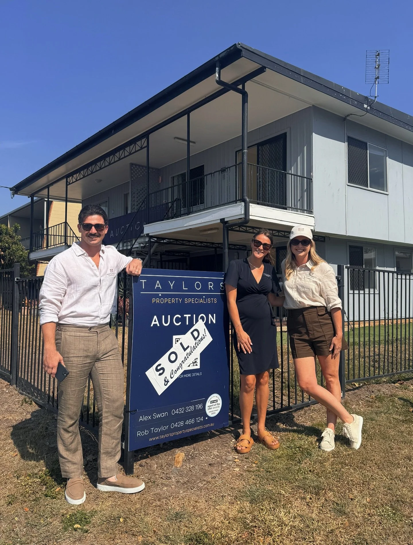 Purchased at Auction: 40 Coral Esplanade, Cannonvale. 

This four two-bedroom unit complex, situated on a 1,012sqm beachfront parcel with dual street access, was successfully secured at auction yesterday afternoon. The auction attracted 11 registered
