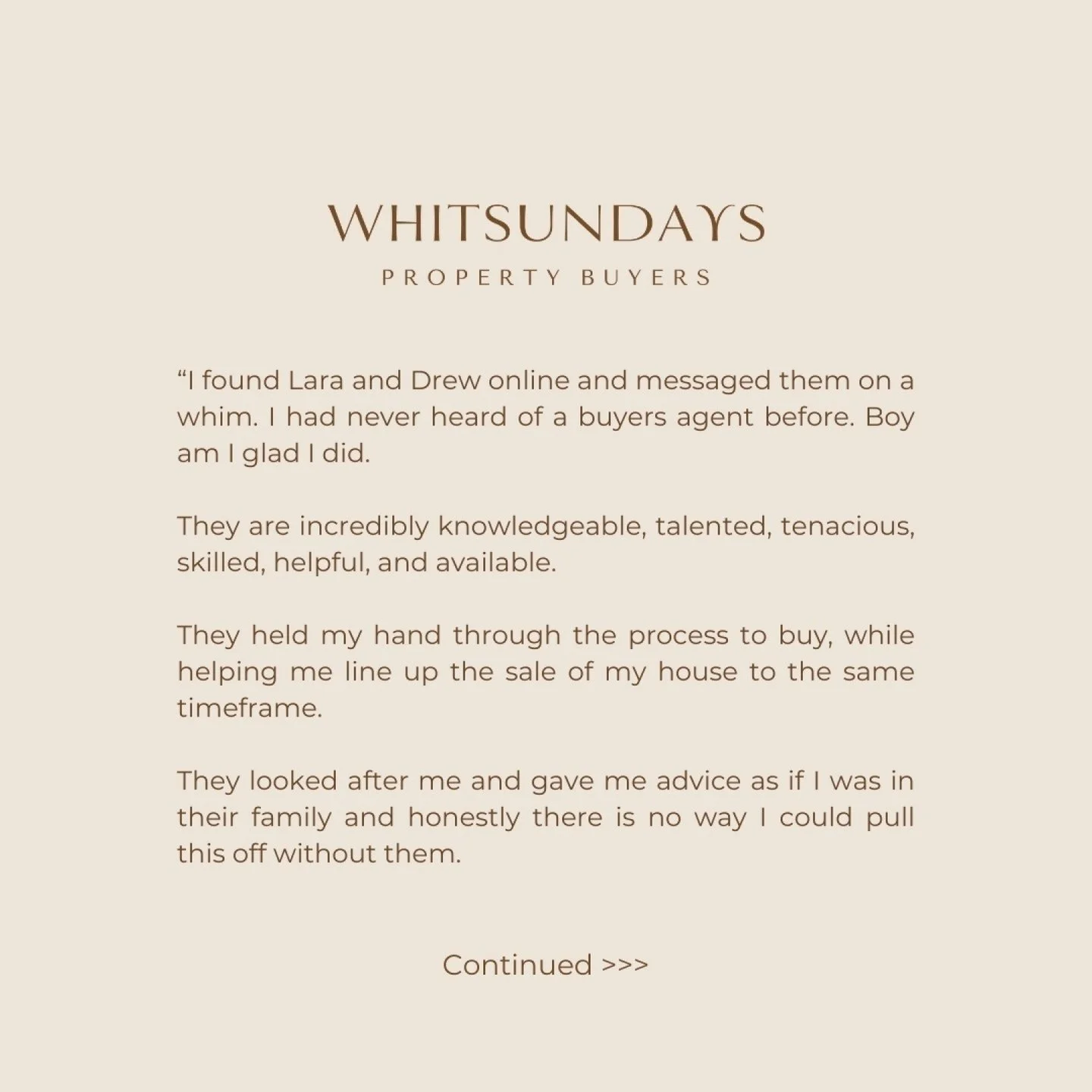 Clients who become friends 🤍

Supporting you through both a purchase and a sale - all while you balanced life at sea and motherhood - was something we were truly proud to coordinate and deliver.

Being your eyes and ears on the ground is exactly why