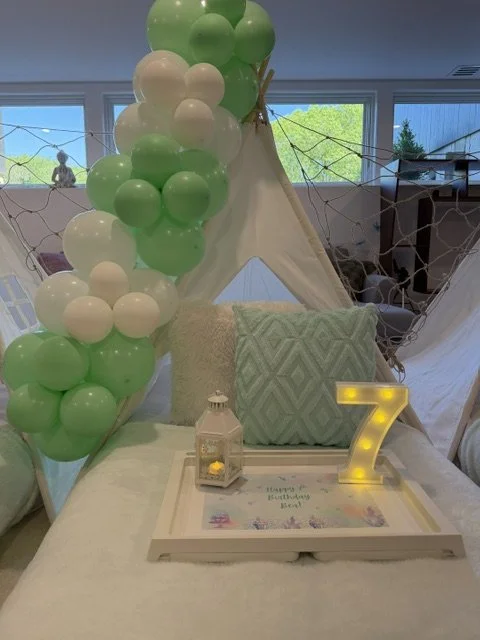 Sleepover party | slumber party | teepee party
