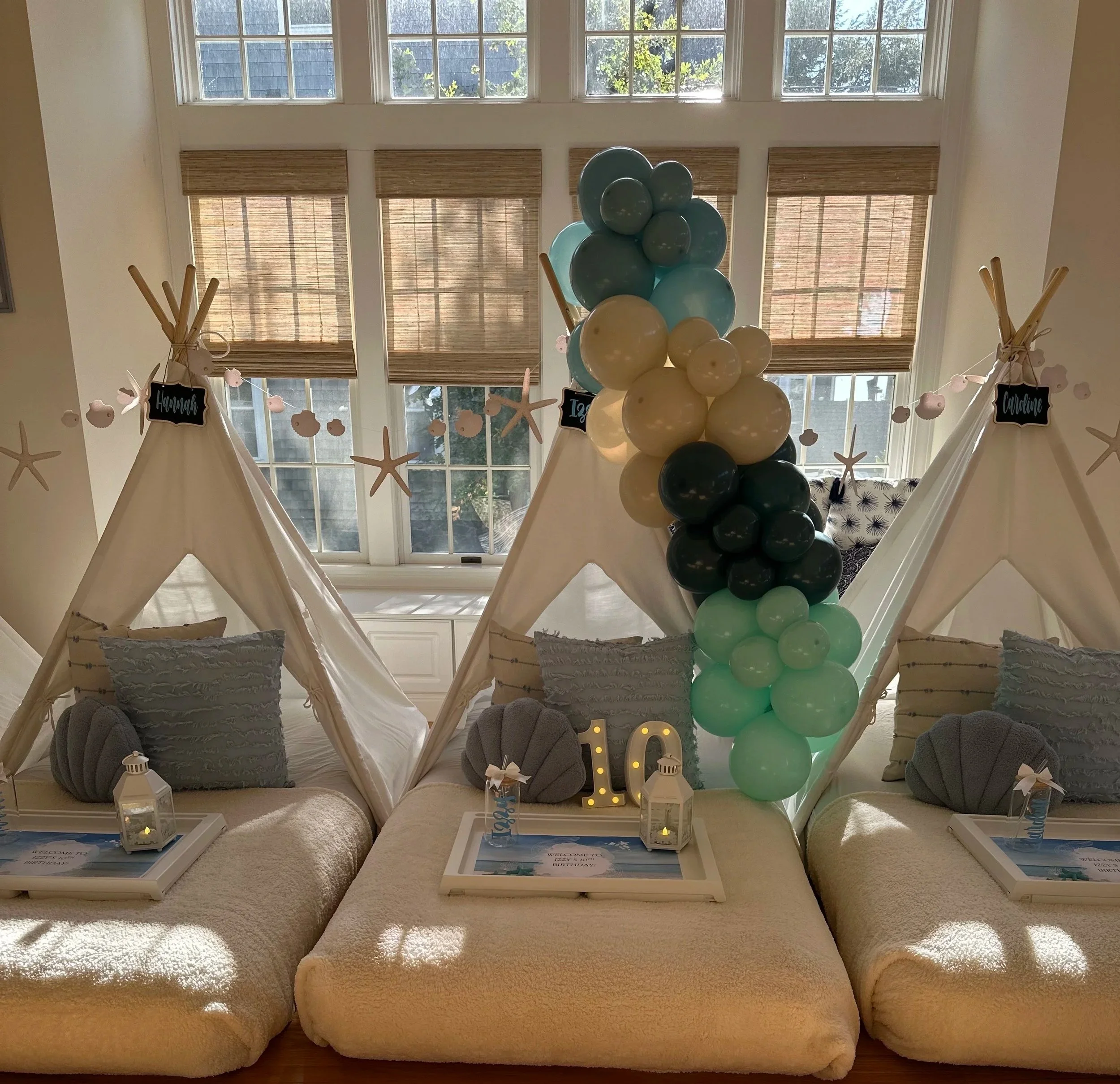 Sleepover party | slumber party | teepee party